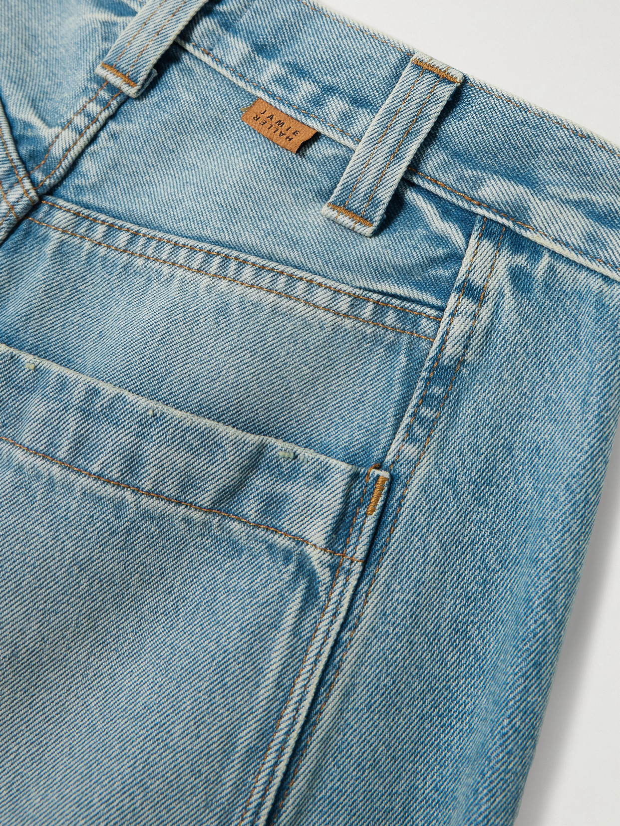 The Crop Painter Cropped Mid-Rise Wide- Leg