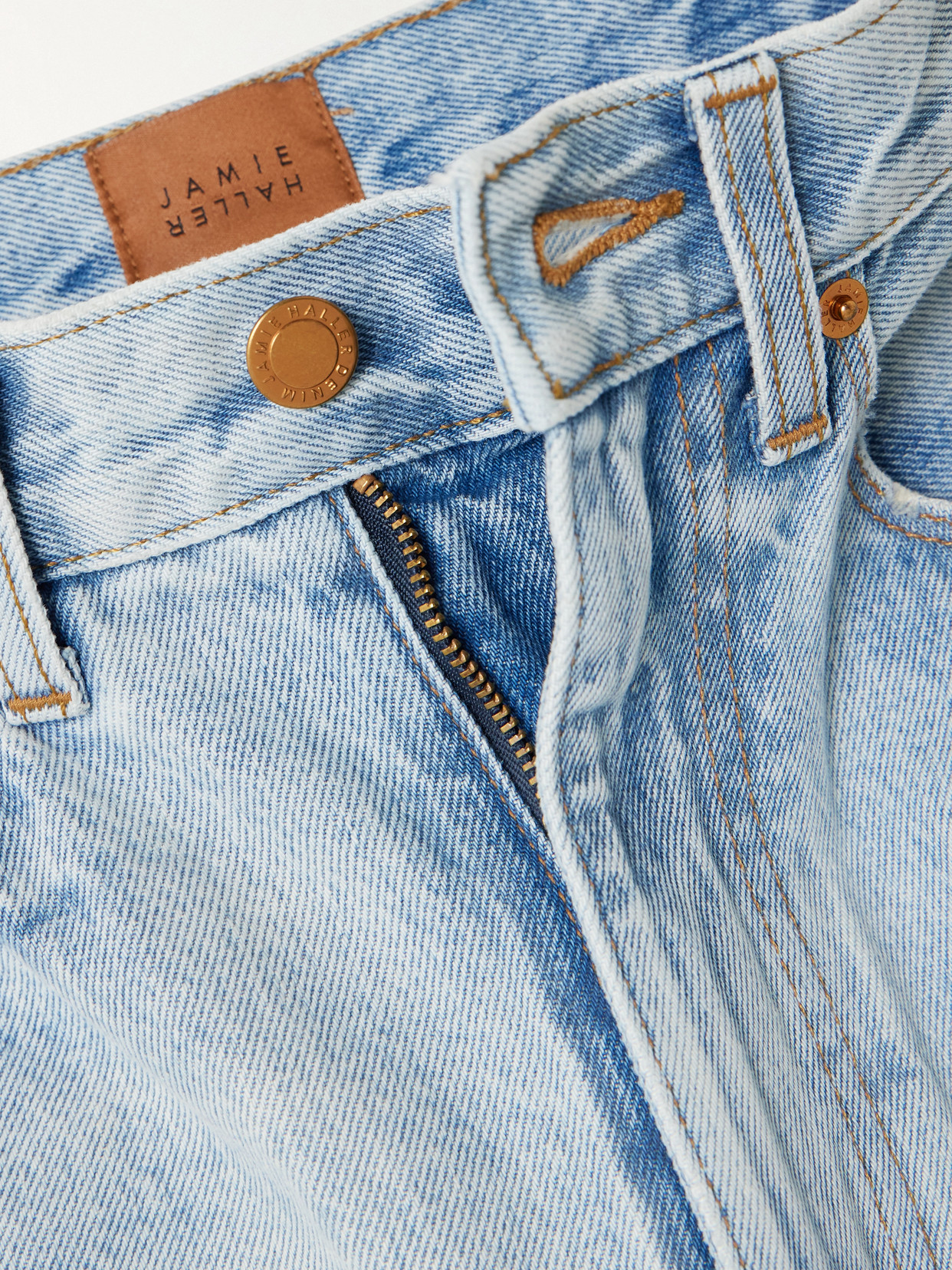 The Fan Mid-Rise Wide- Leg