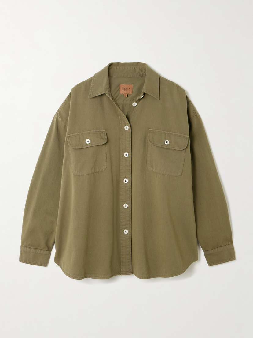Jamie Haller The Big Oversized Cotton-twill Shirt