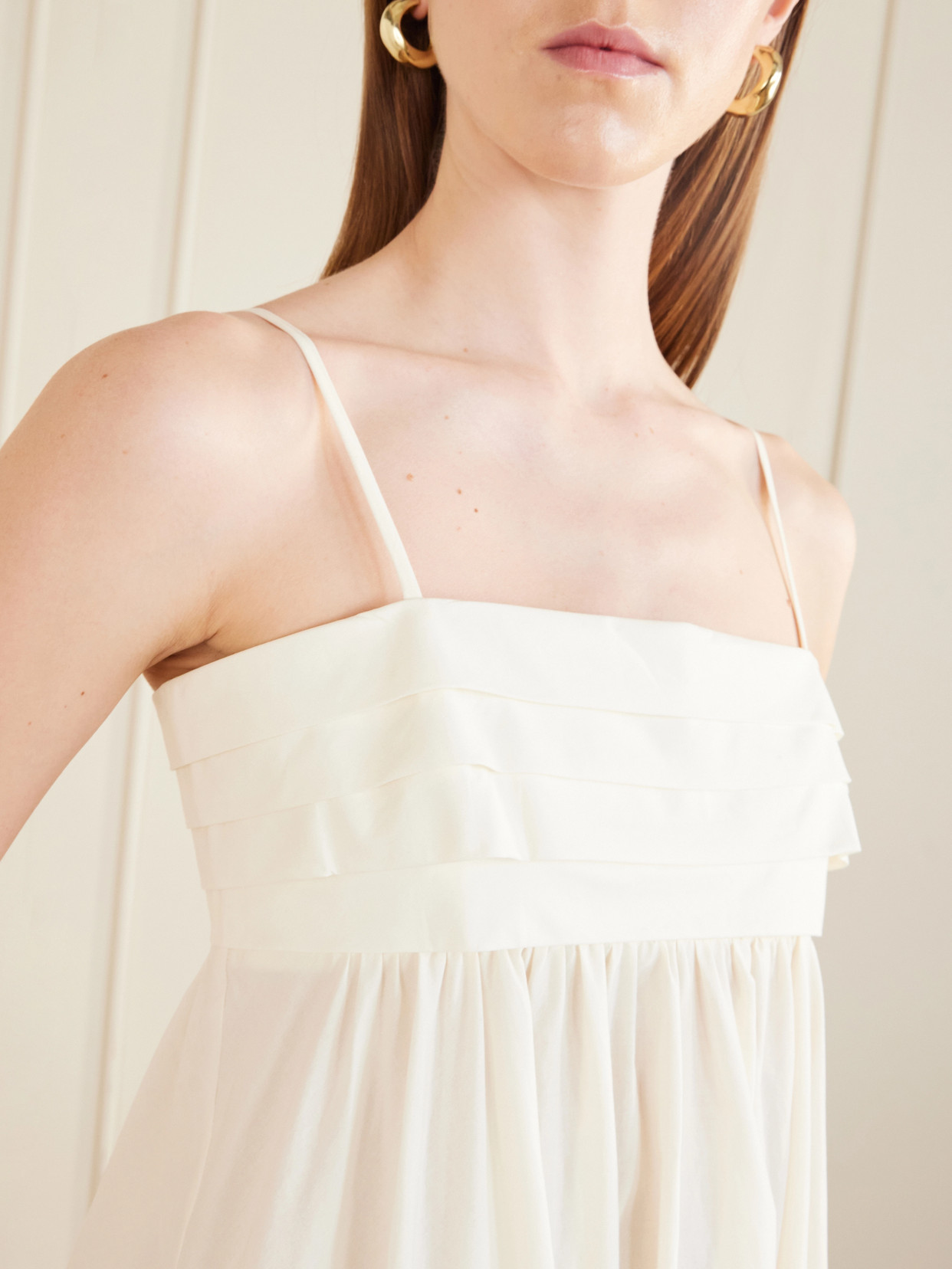 Alemais Toucan Tango Midi Dress In White