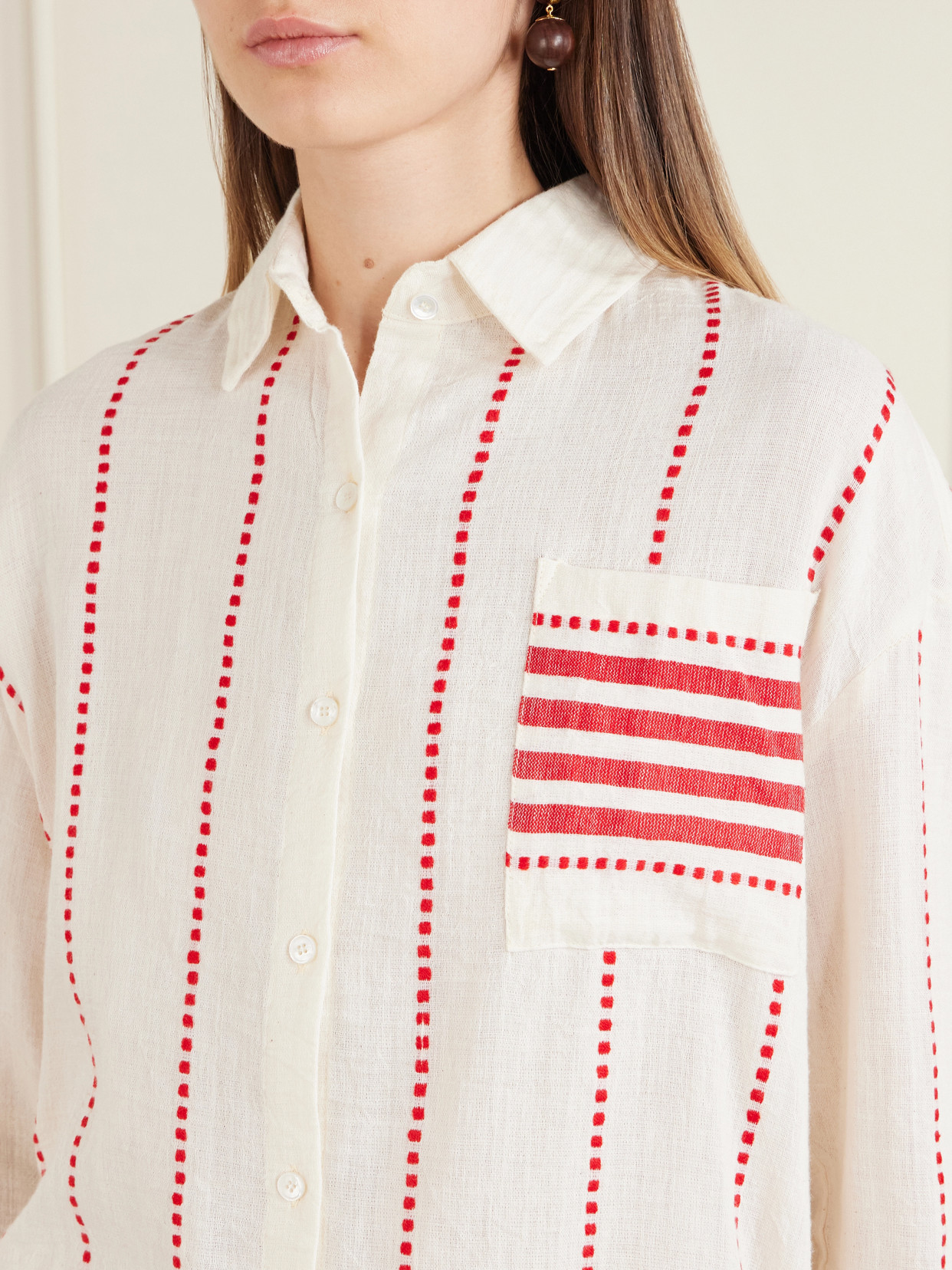 Mariam Cotton-Gauze Shirt