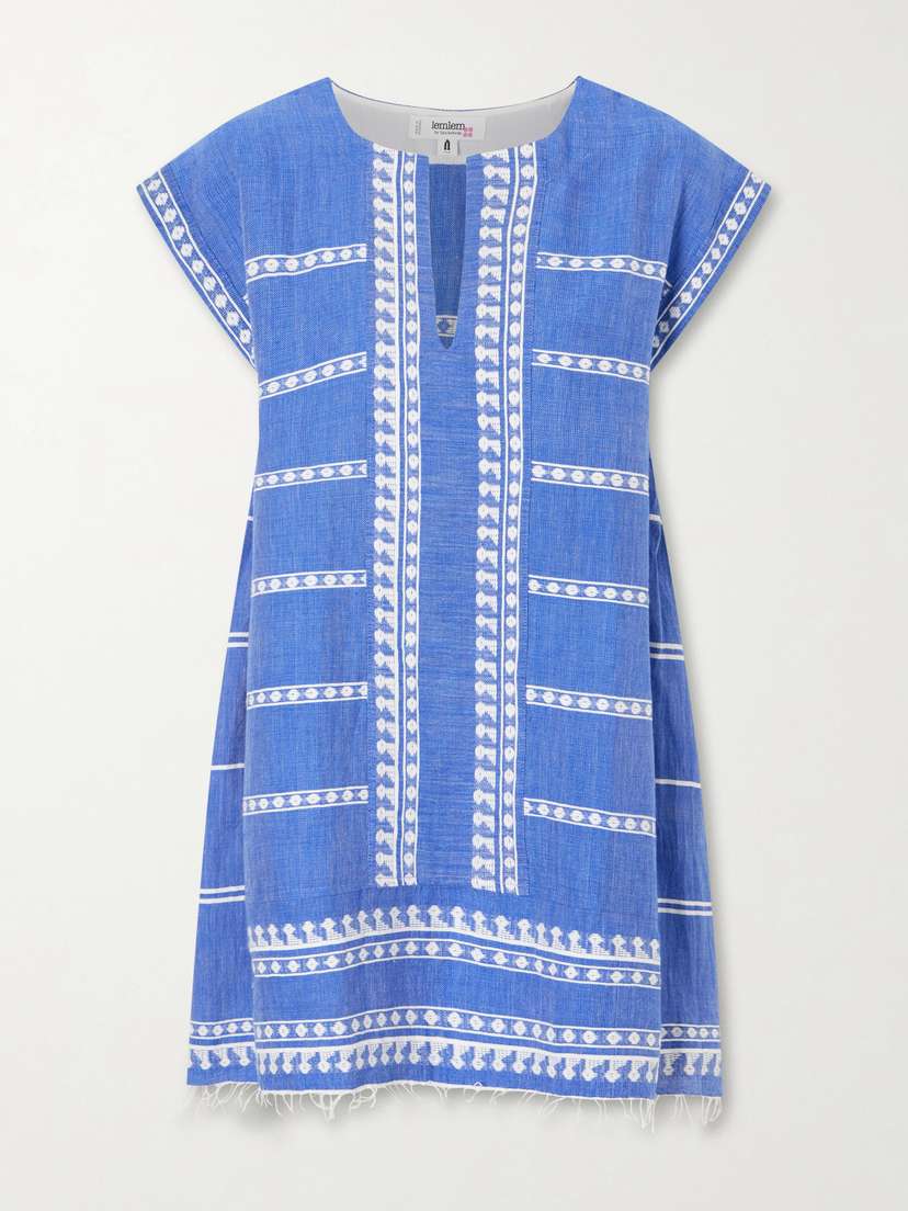 Lemlem Elina Cotton-gauze Coverup
