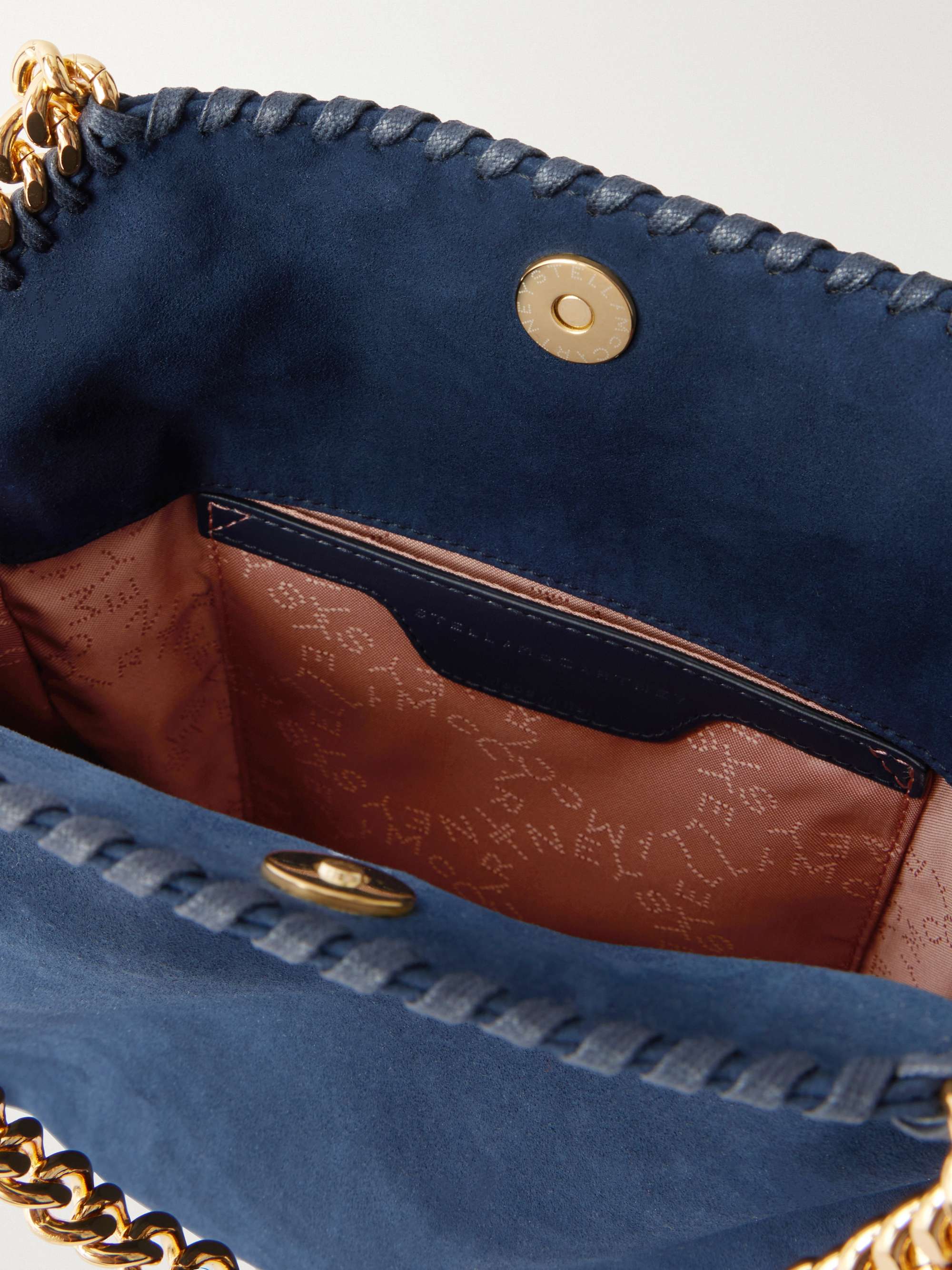 STELLA MCCARTNEY The Falabella mini embellished vegetarian