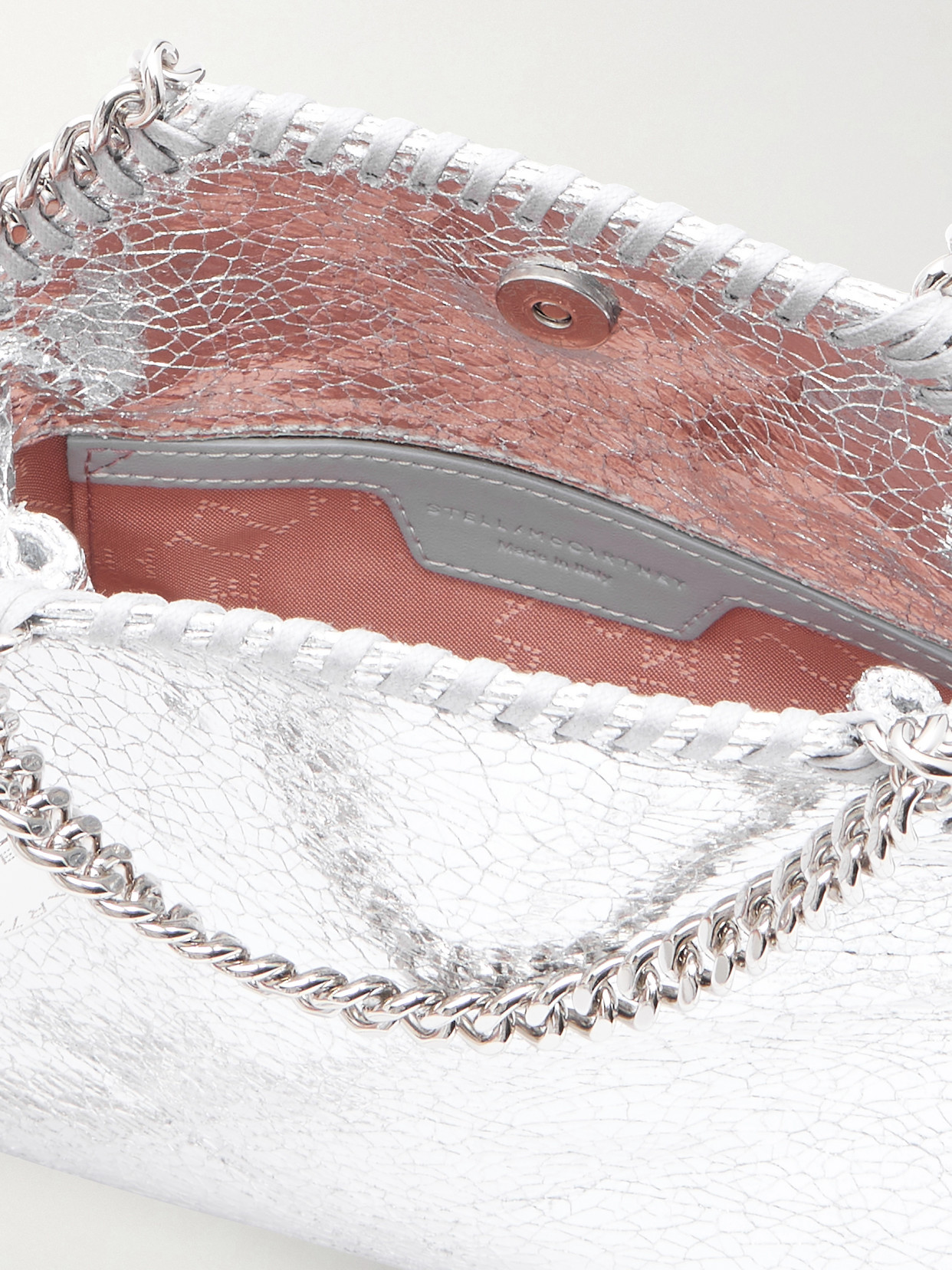 Falabella Tiny Crinkled Shoulder Bag