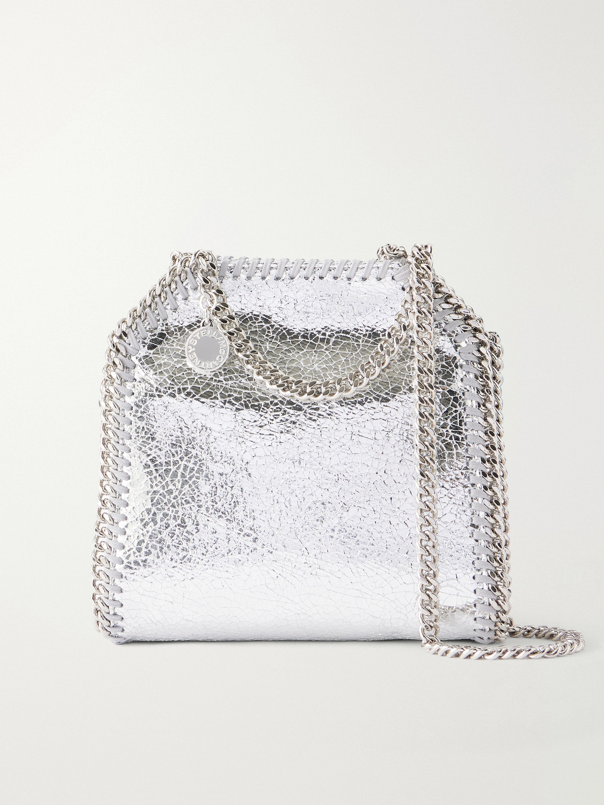 Falabella Tiny Crinkled Shoulder Bag
