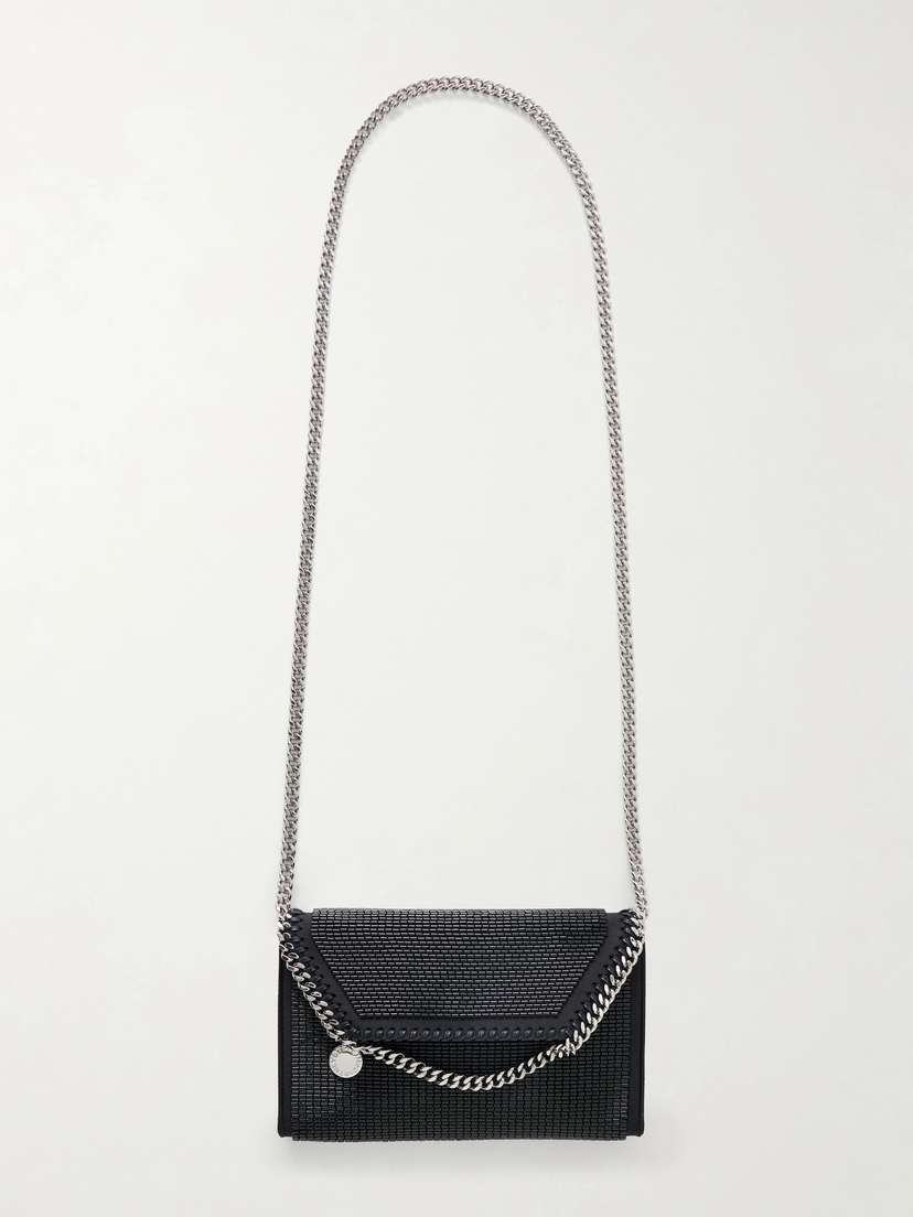 Stella McCartney The Falabella Bead-embellished Chain Wallet