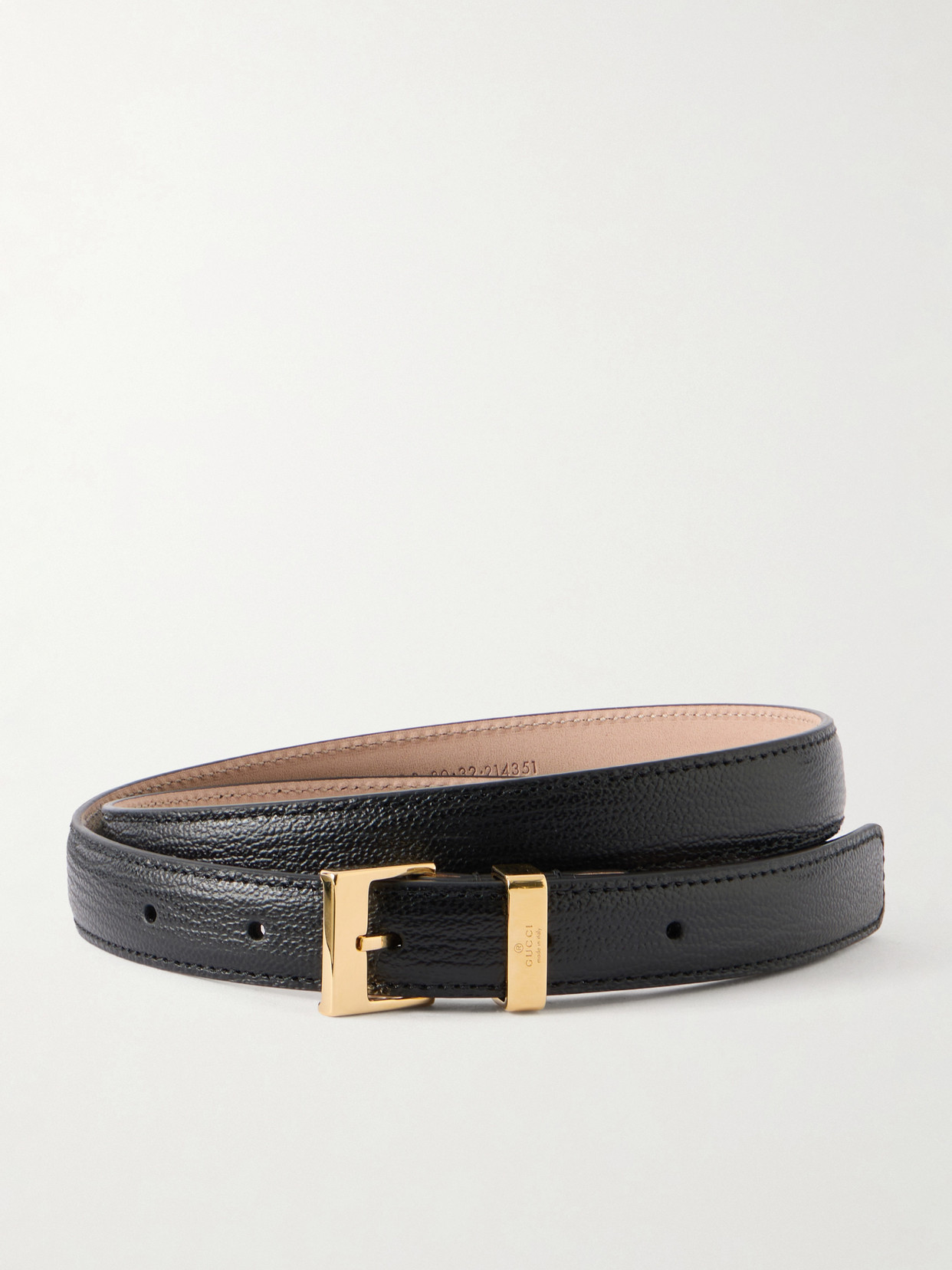 Gucci - Leather Belt - Black