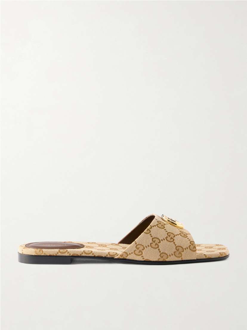Gucci Logo-jacquard Sandals