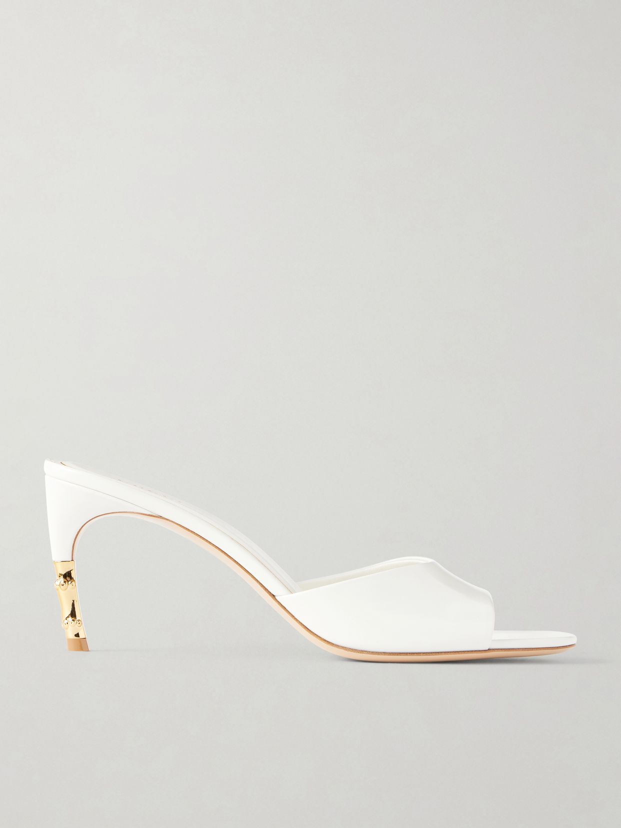 Castello patent-leather sandals