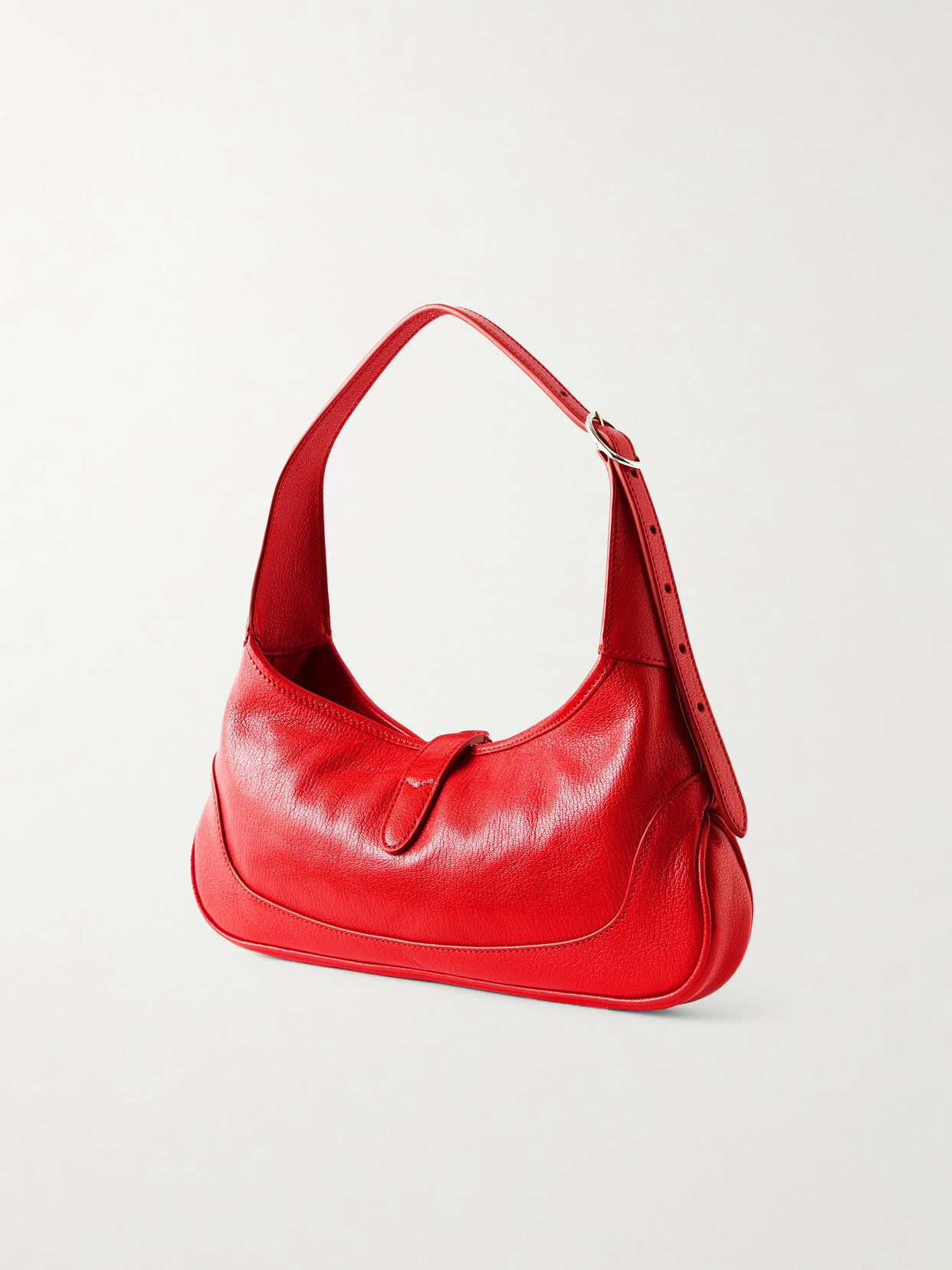 Jackie 1961 Slim Textured-Leather Shoulder Bag