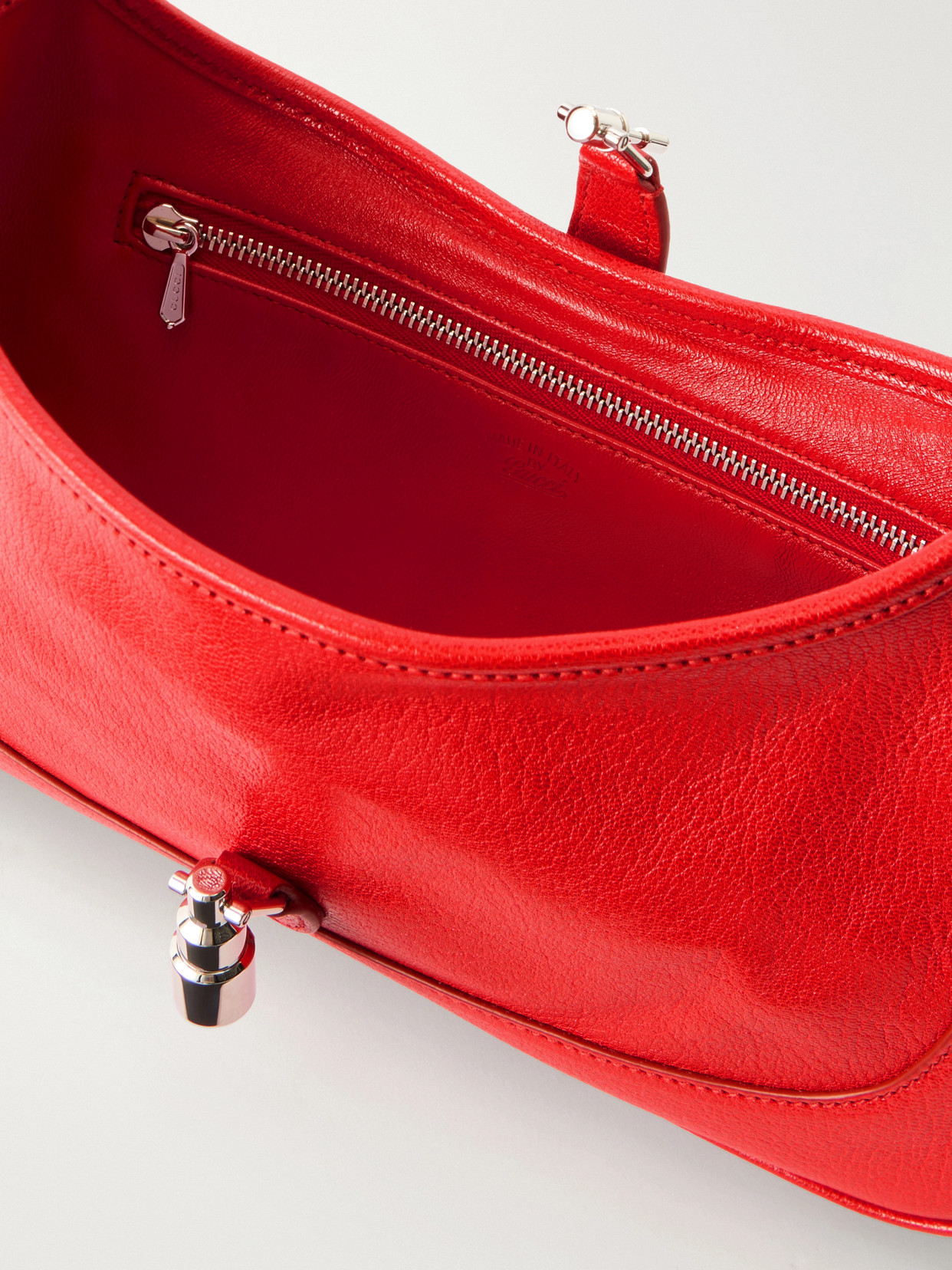 Jackie 1961 Slim Textured-Leather Shoulder Bag