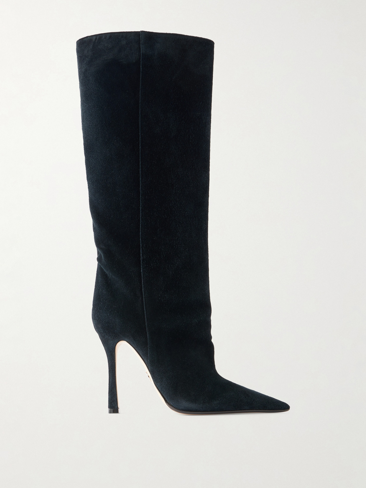 Gucci - Suede Knee Boots - Black