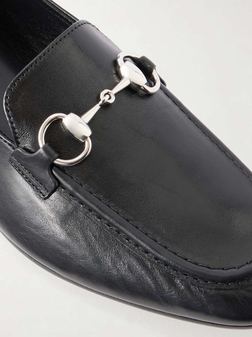 Gucci Jordaan Horsebit-detailed Leather Loafers | Thumbnail 5 Gucci Jordaan Horsebit-detailed Leather Loafers | Thumbnail 5