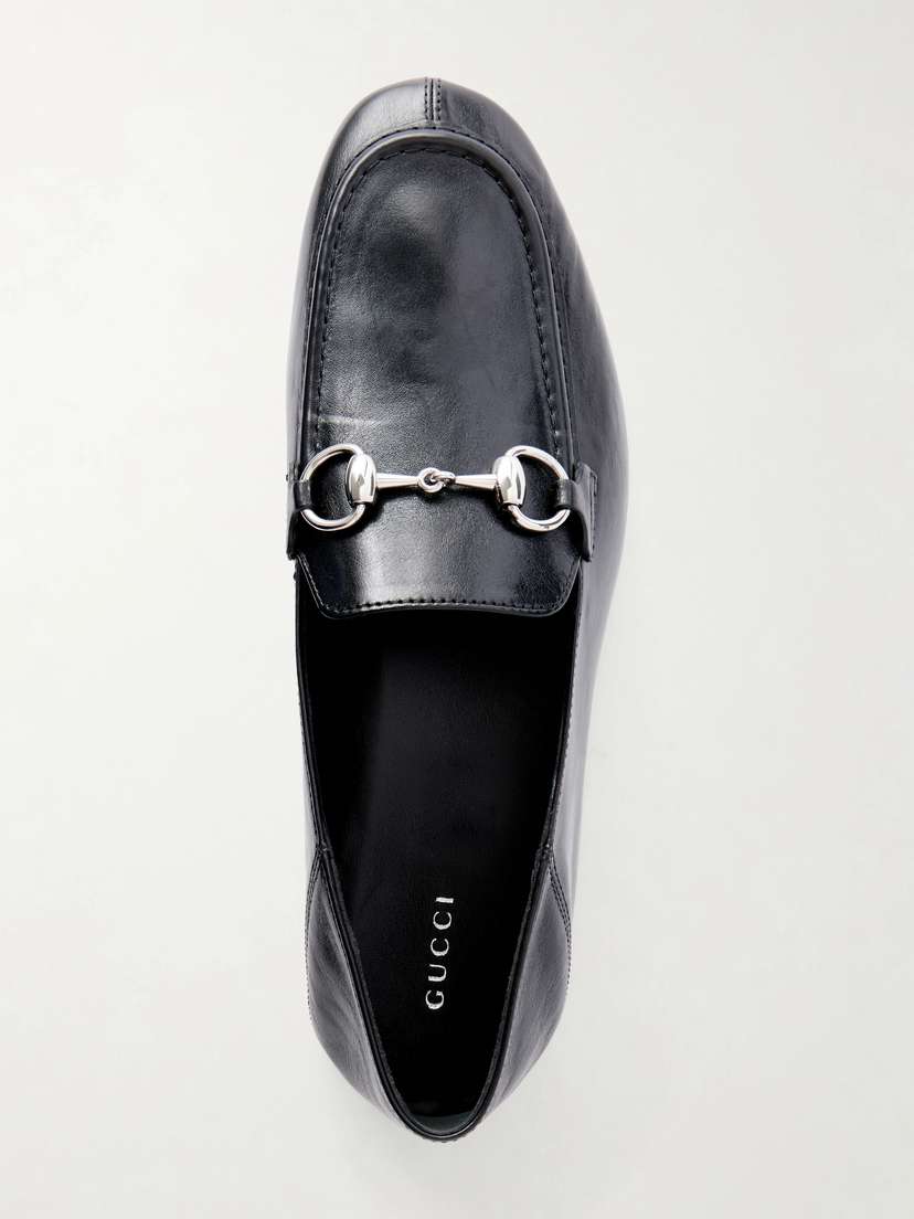 Gucci Jordaan Horsebit-detailed Leather Loafers | Thumbnail 6 Gucci Jordaan Horsebit-detailed Leather Loafers | Thumbnail 6