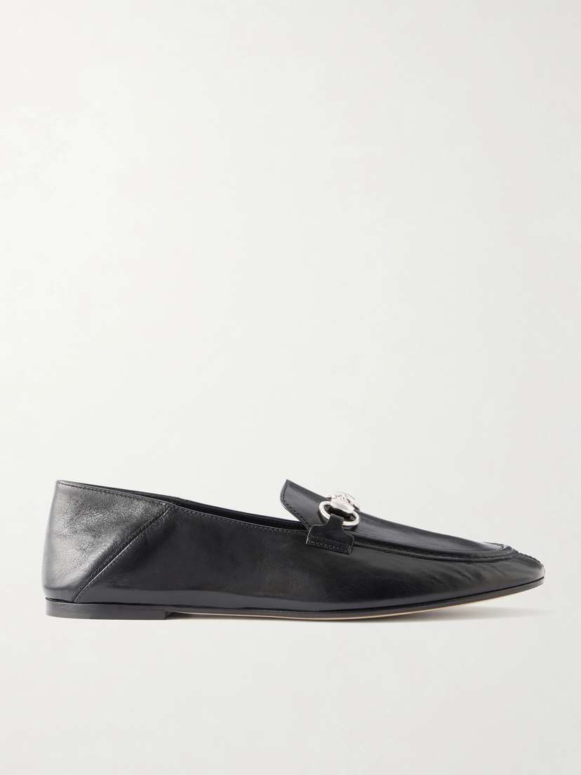 Jordaan Horsebit-detailed Leather Loafers Jordaan Horsebit-detailed Leather Loafers