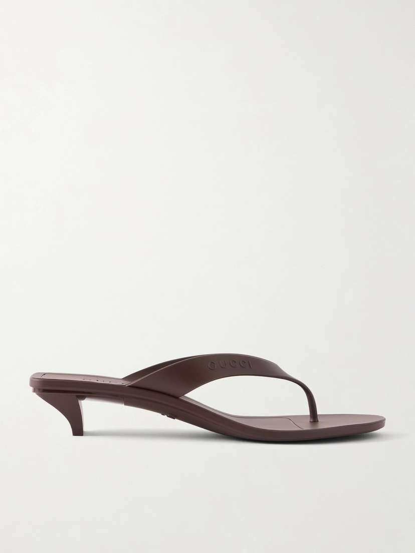 Gucci Rubber Sandals
