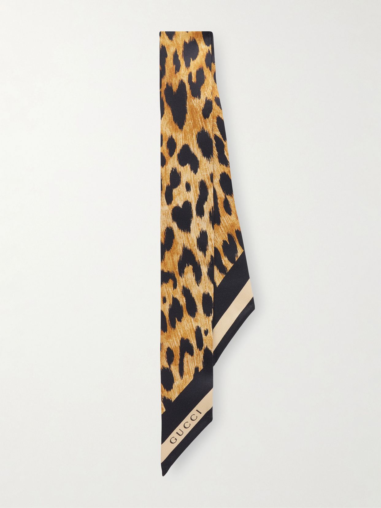 Heritage Animal Print Silk Twill Scarf