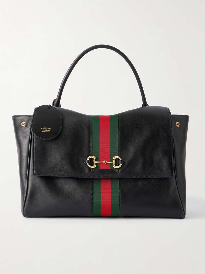 Gucci Paparazzo Medium Leather Shoulder Bag