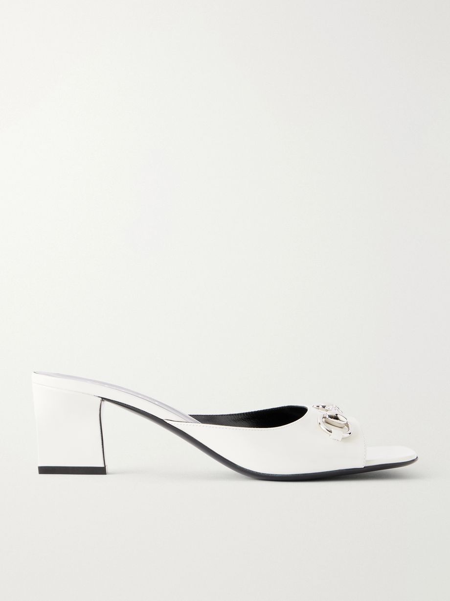 Signora Horsebit-embellished leather sandals