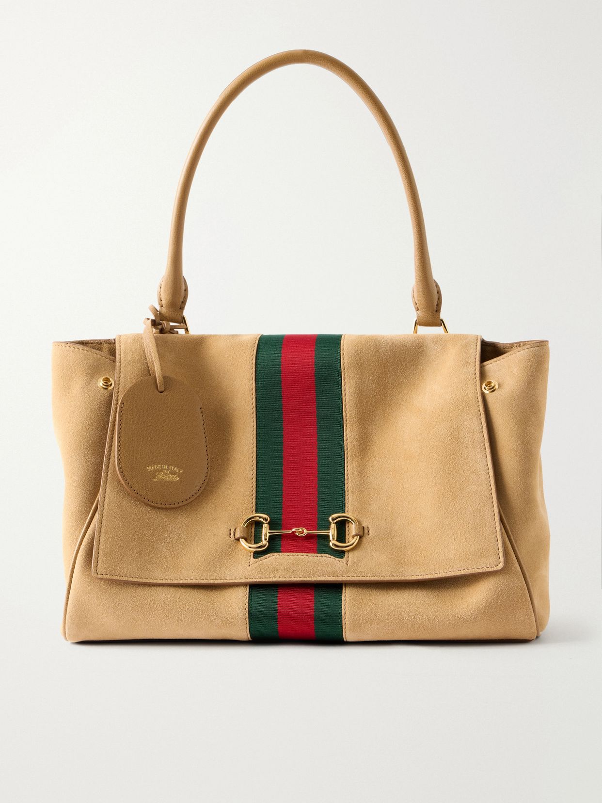 Paparazzo medium suede shoulder bag
