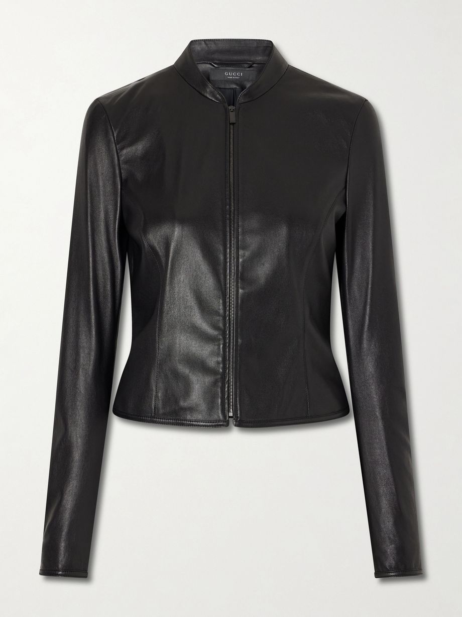 Leather jacket