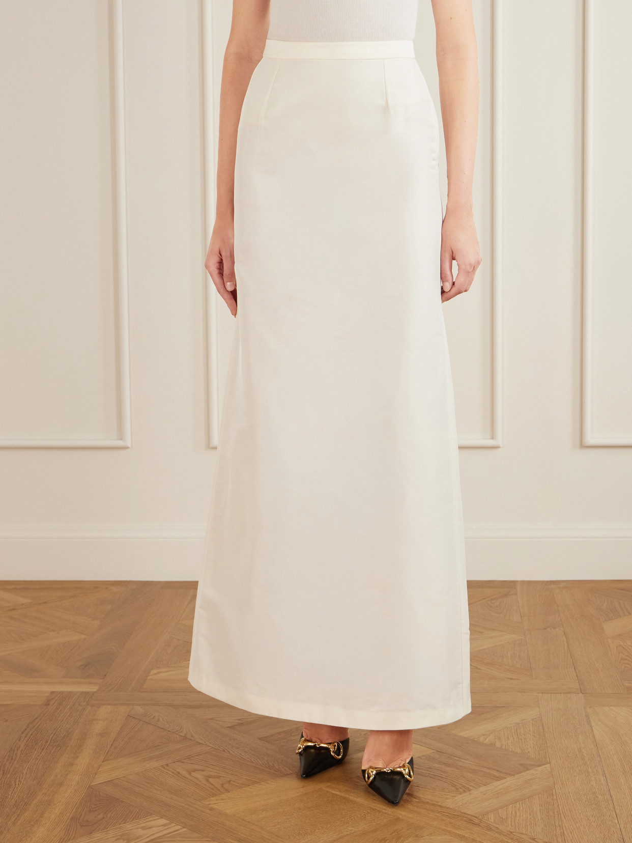 Silk-Satin Skirt