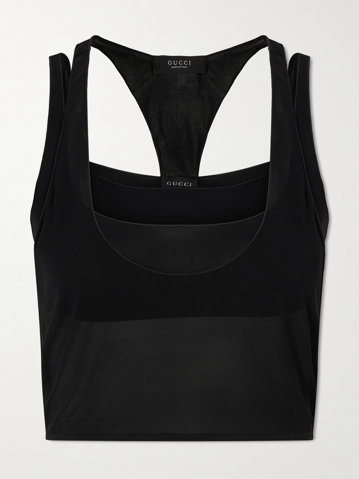 Cropped Layered Mesh Tank