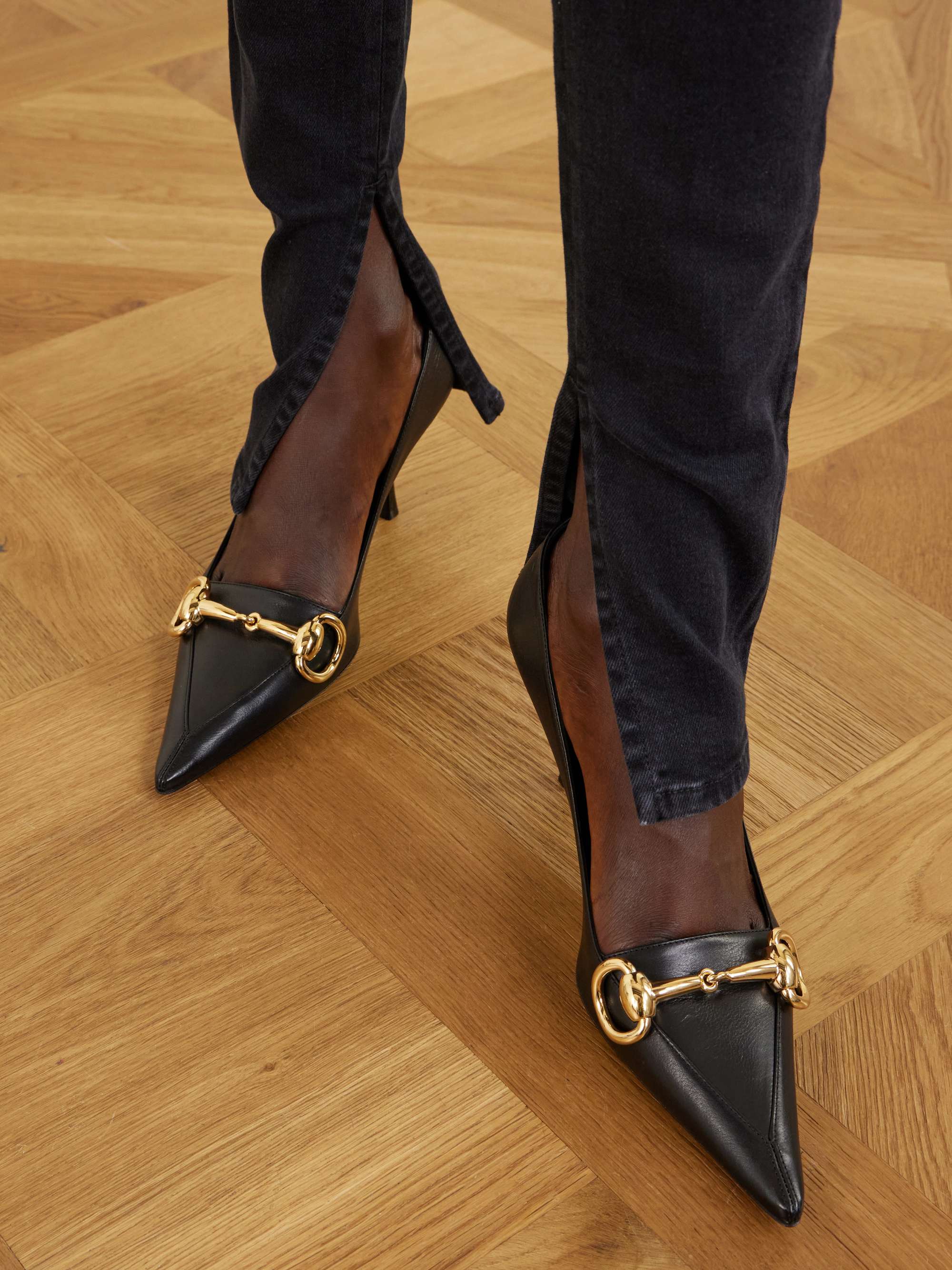 GUCCI Denim skinny-leg pants | NET-A-PORTER