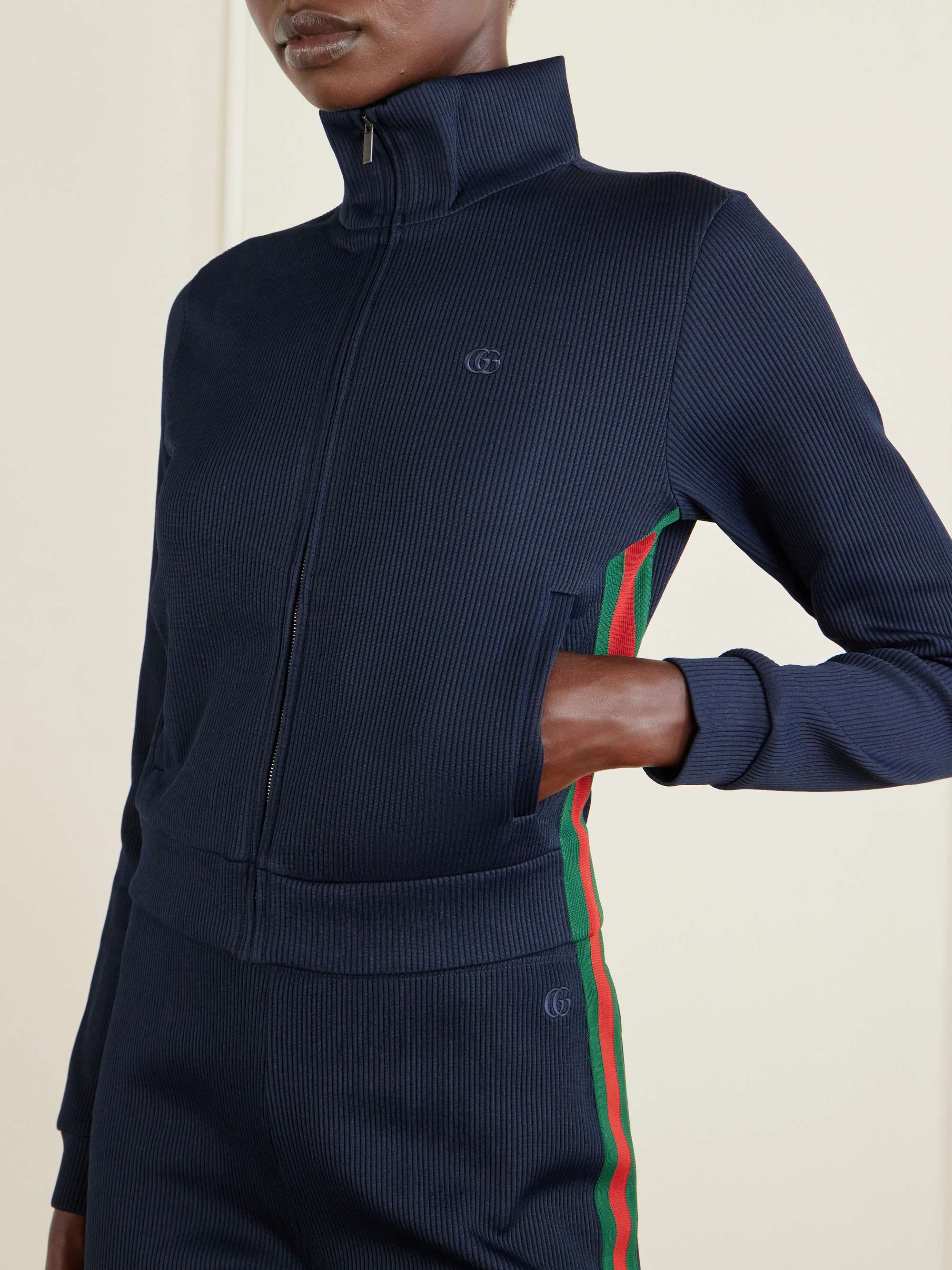 M*︎様 GUCCI Neoprene Half-Zip Webbed Jack M*︎様 GUCCI Neoprene Half-Zip Webbed Jack Gucci Neoprene Half-Zip