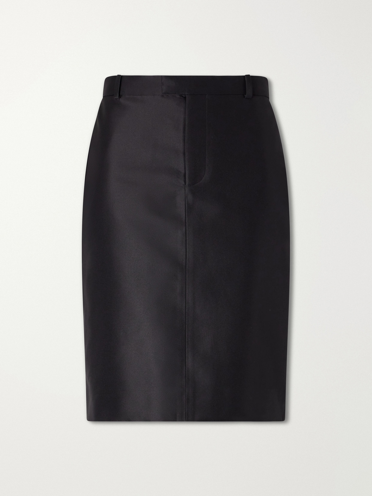 Gucci - Silk-faille Mini Skirt - Black