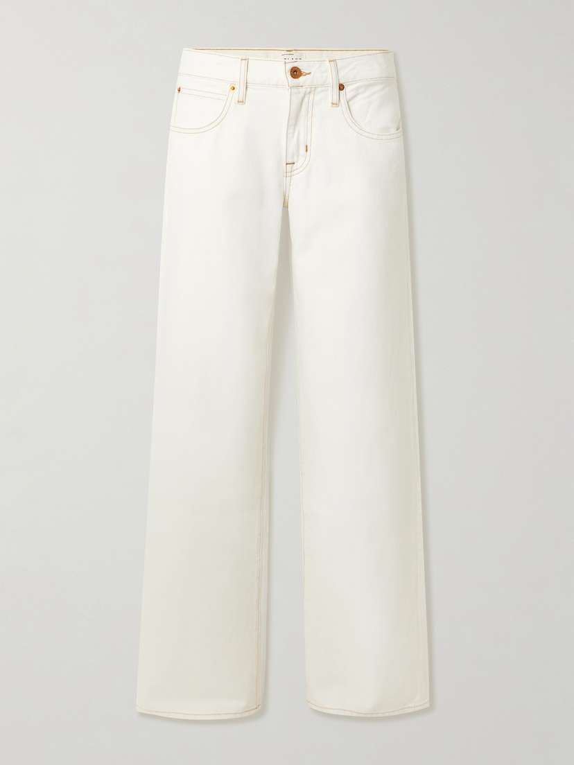 SLVRLAKE Lexi Low-rise Wide-leg Jeans