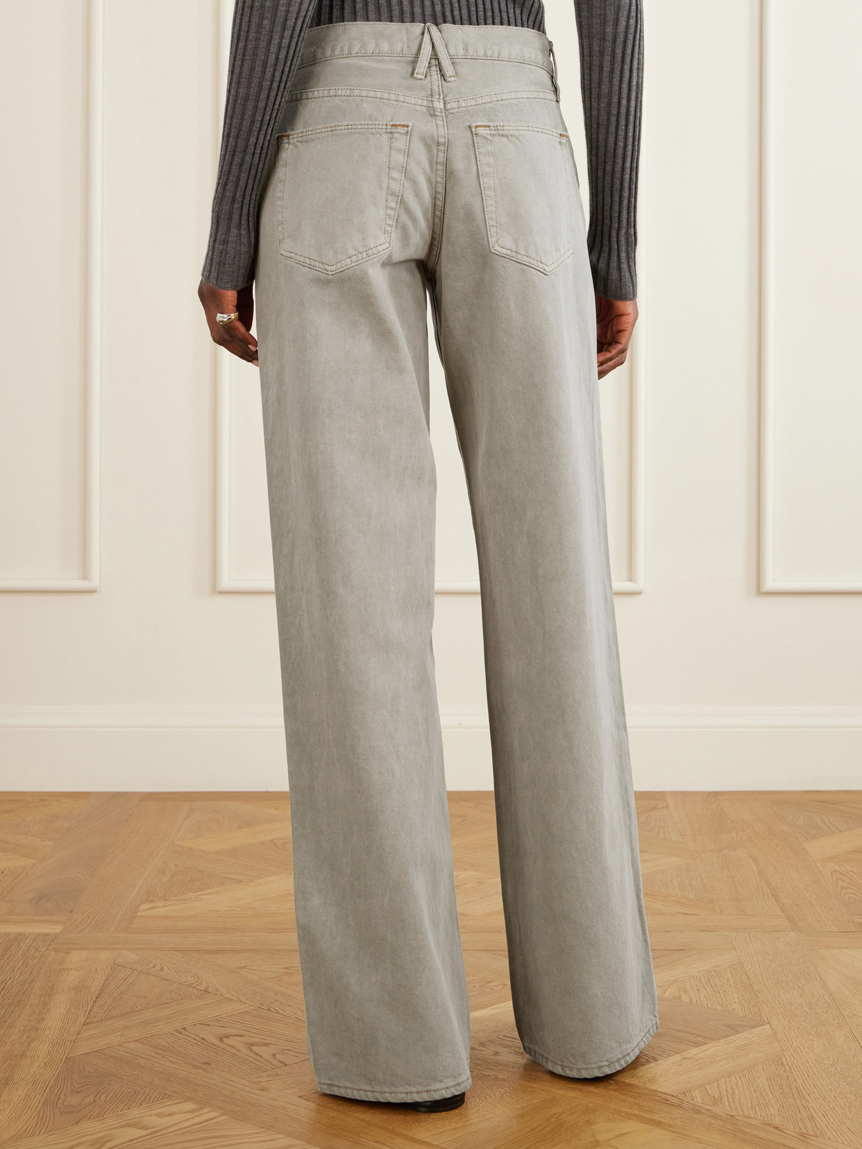 Mica Low-Rise Wide- Leg