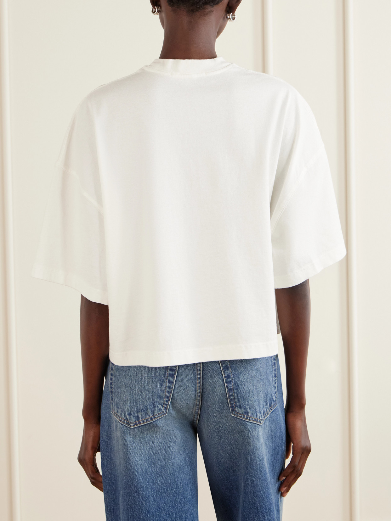 Box Cotton-Jersey T-Shirt