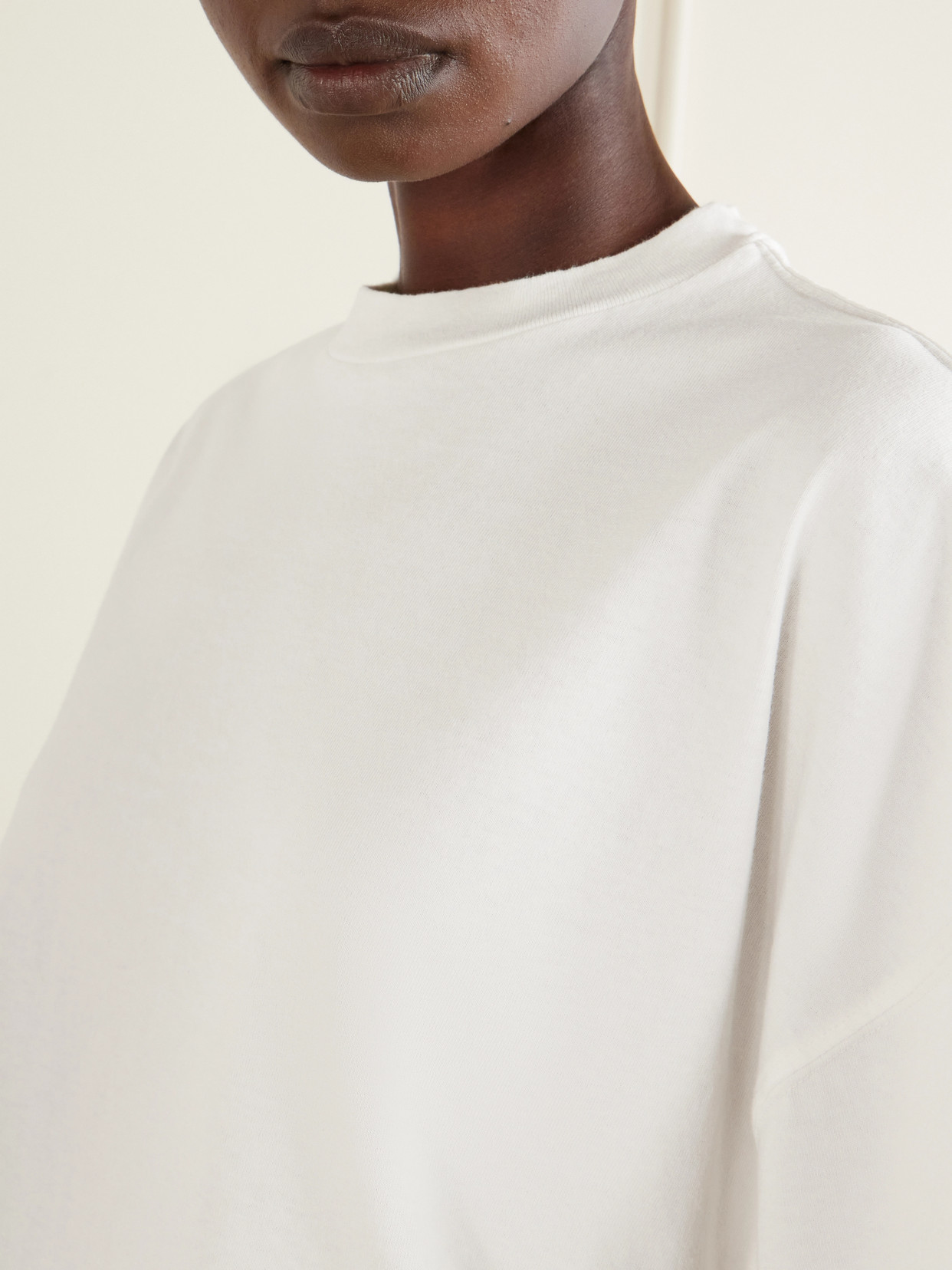 Box Cotton-Jersey T-Shirt