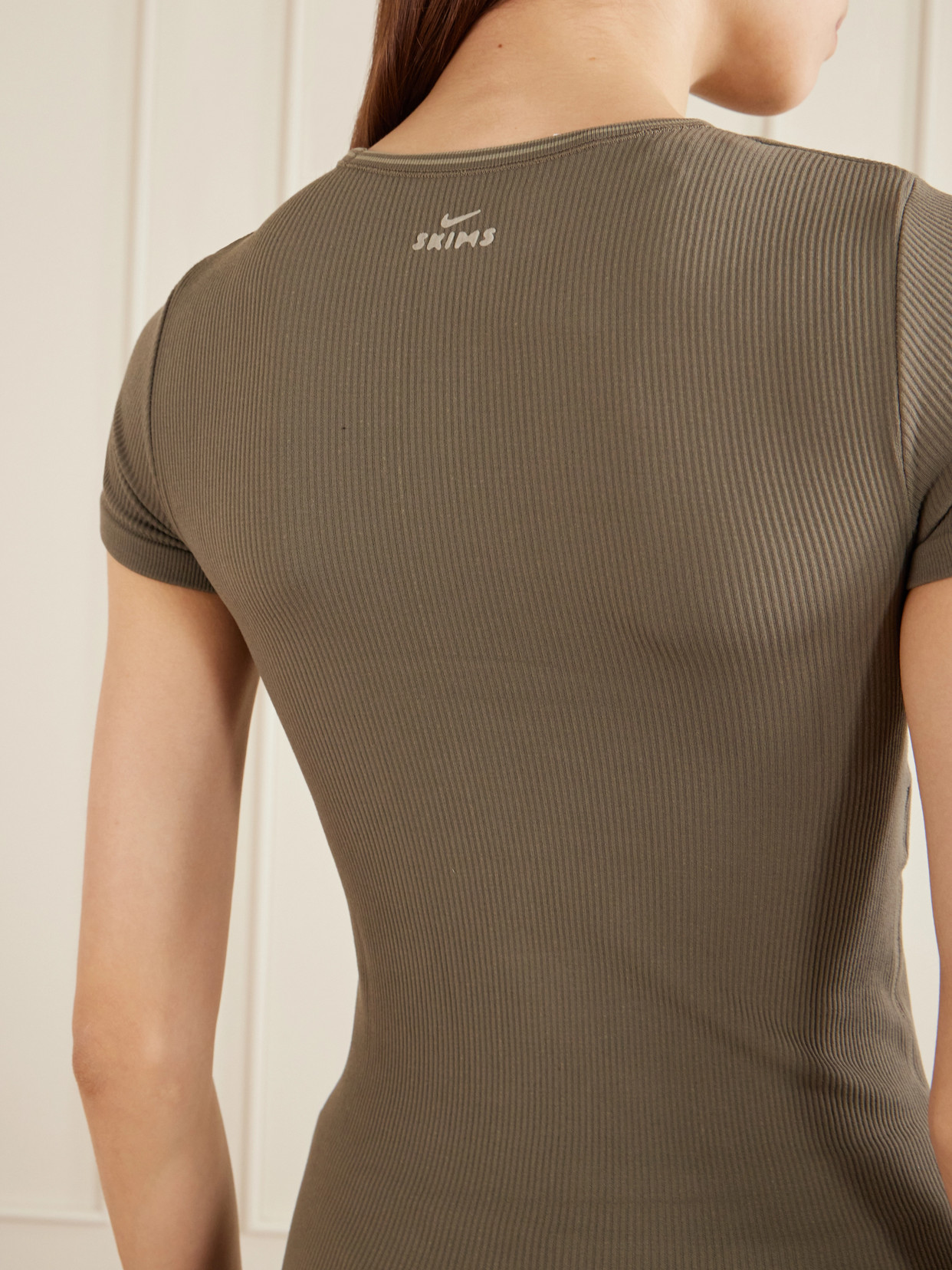 + Nike Ribbed Seamless Baby Tee