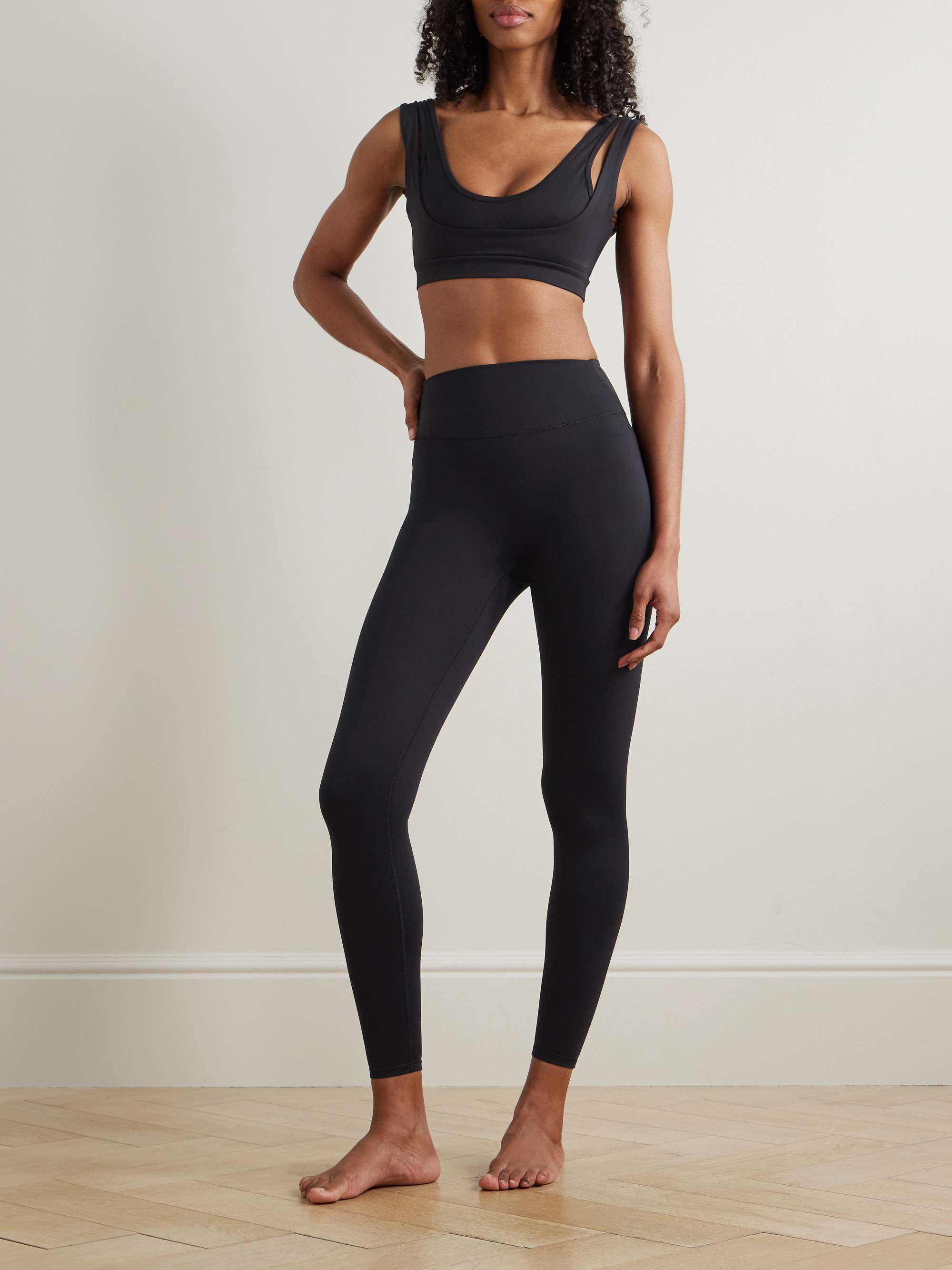 nike double strap sports bra