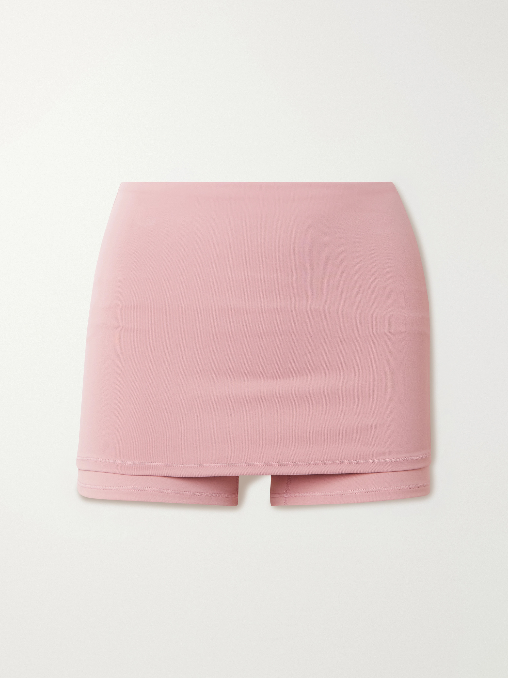 Skims + Nike 3" Foldover Matte stretch-jersey skorts - Himalayan