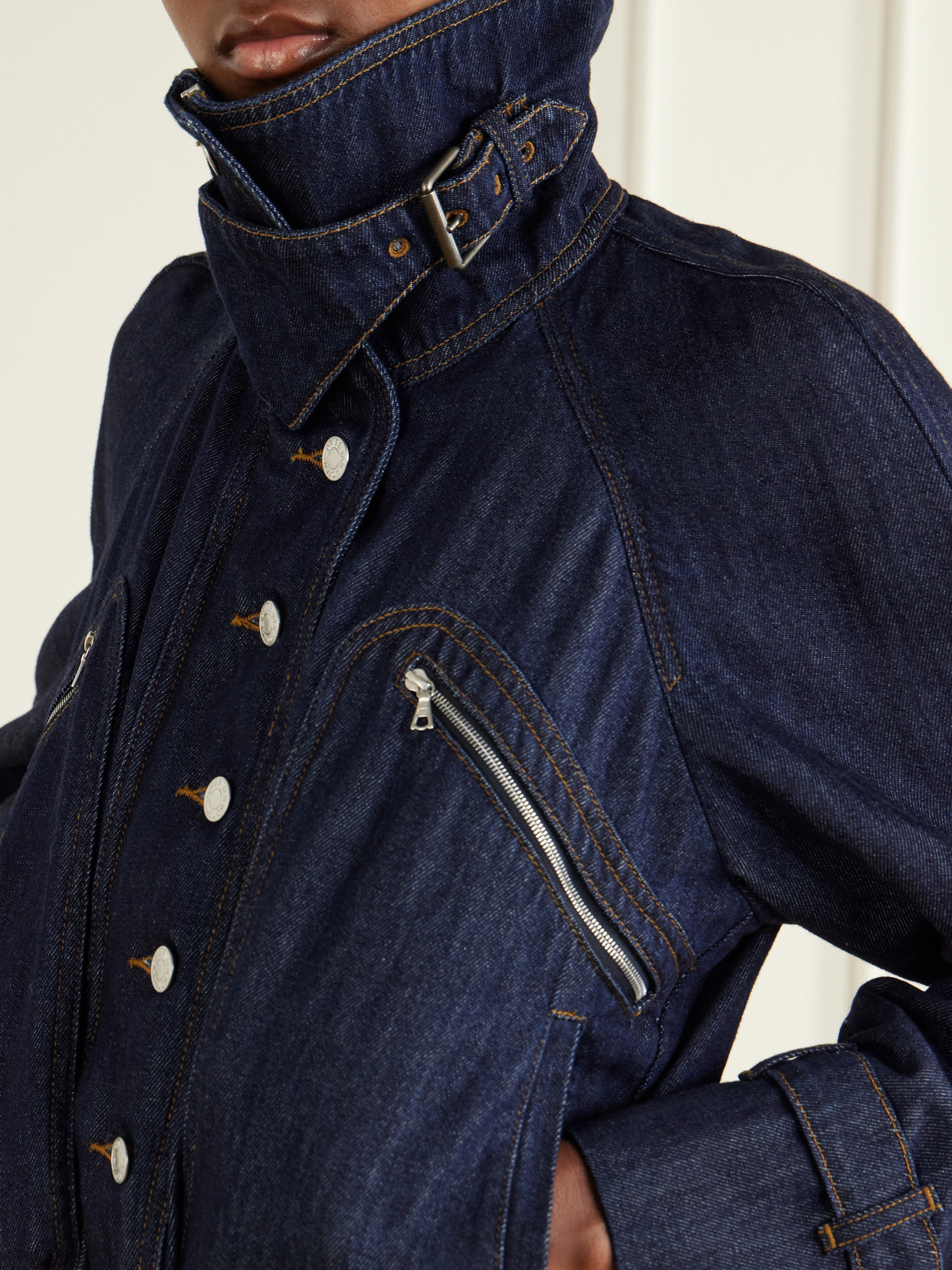 Cropped Denim Jacket