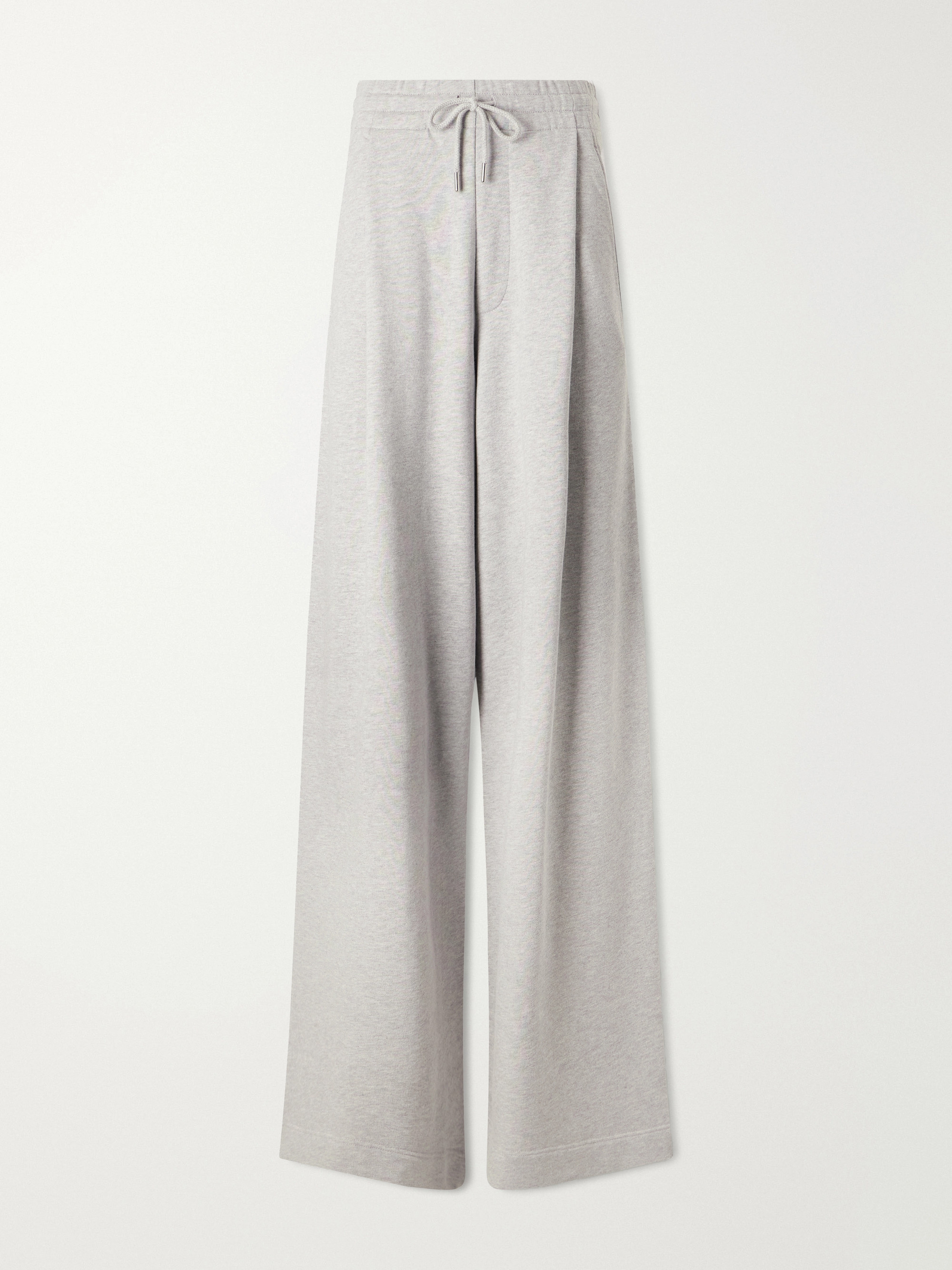 Dries Van Noten Cotton-jersey wide-leg sweatpants