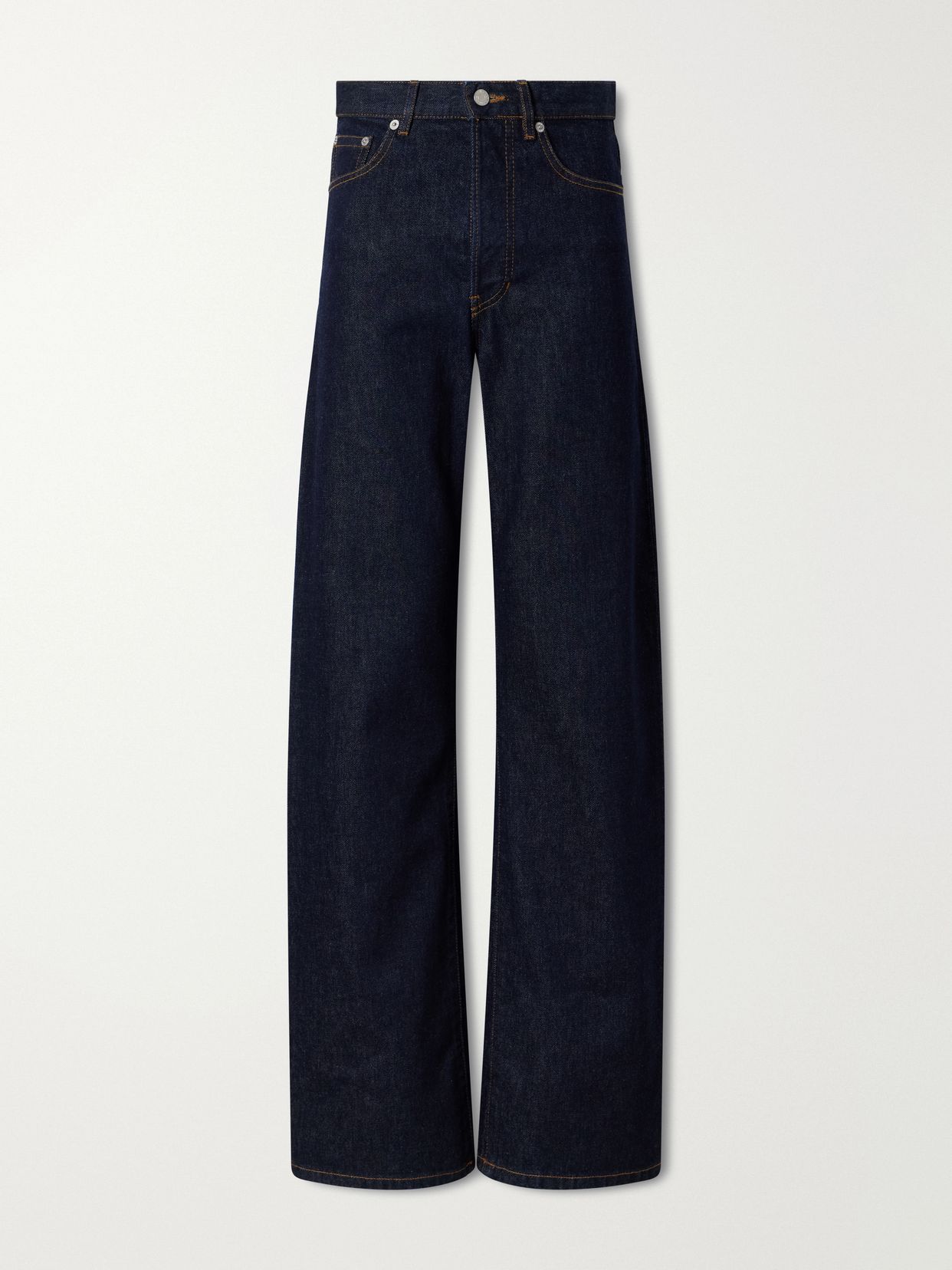 high wasted wide leg jeans