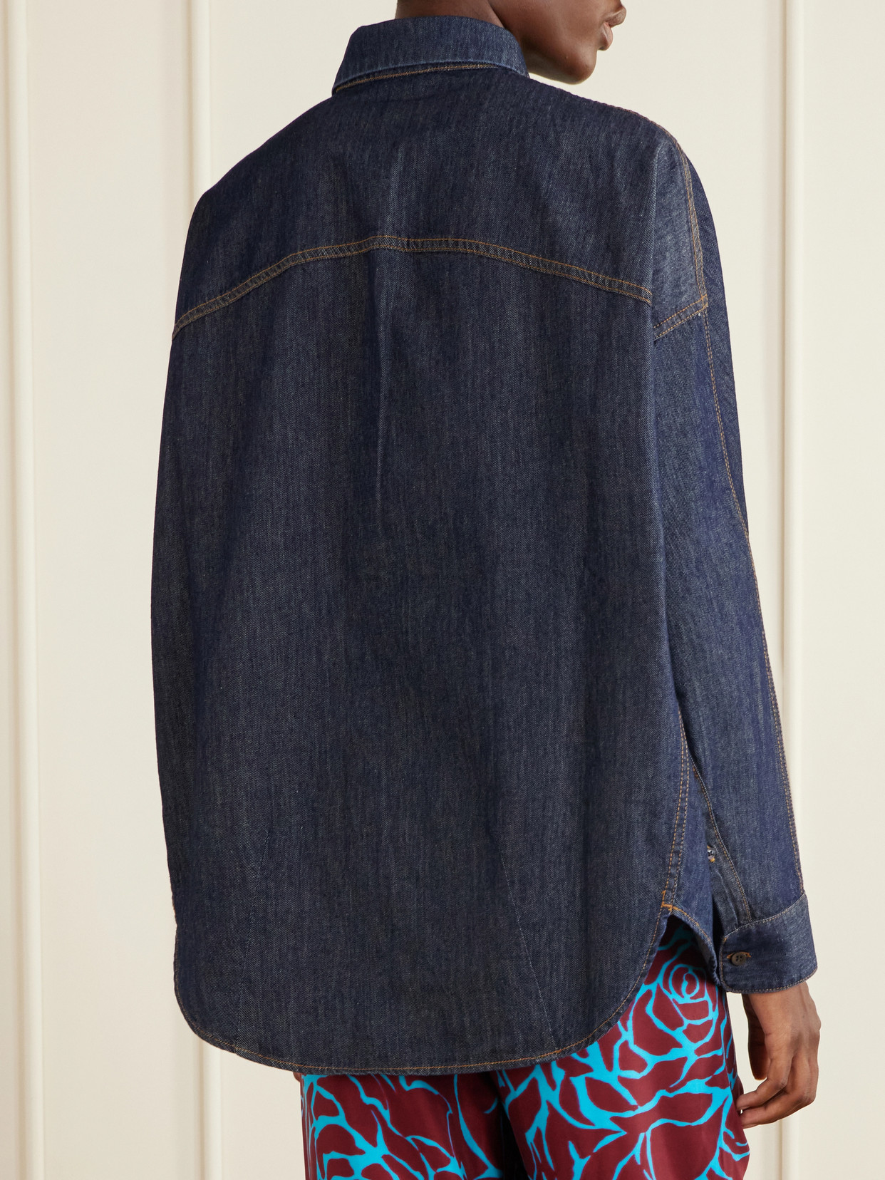 Oversized Denim Shirt