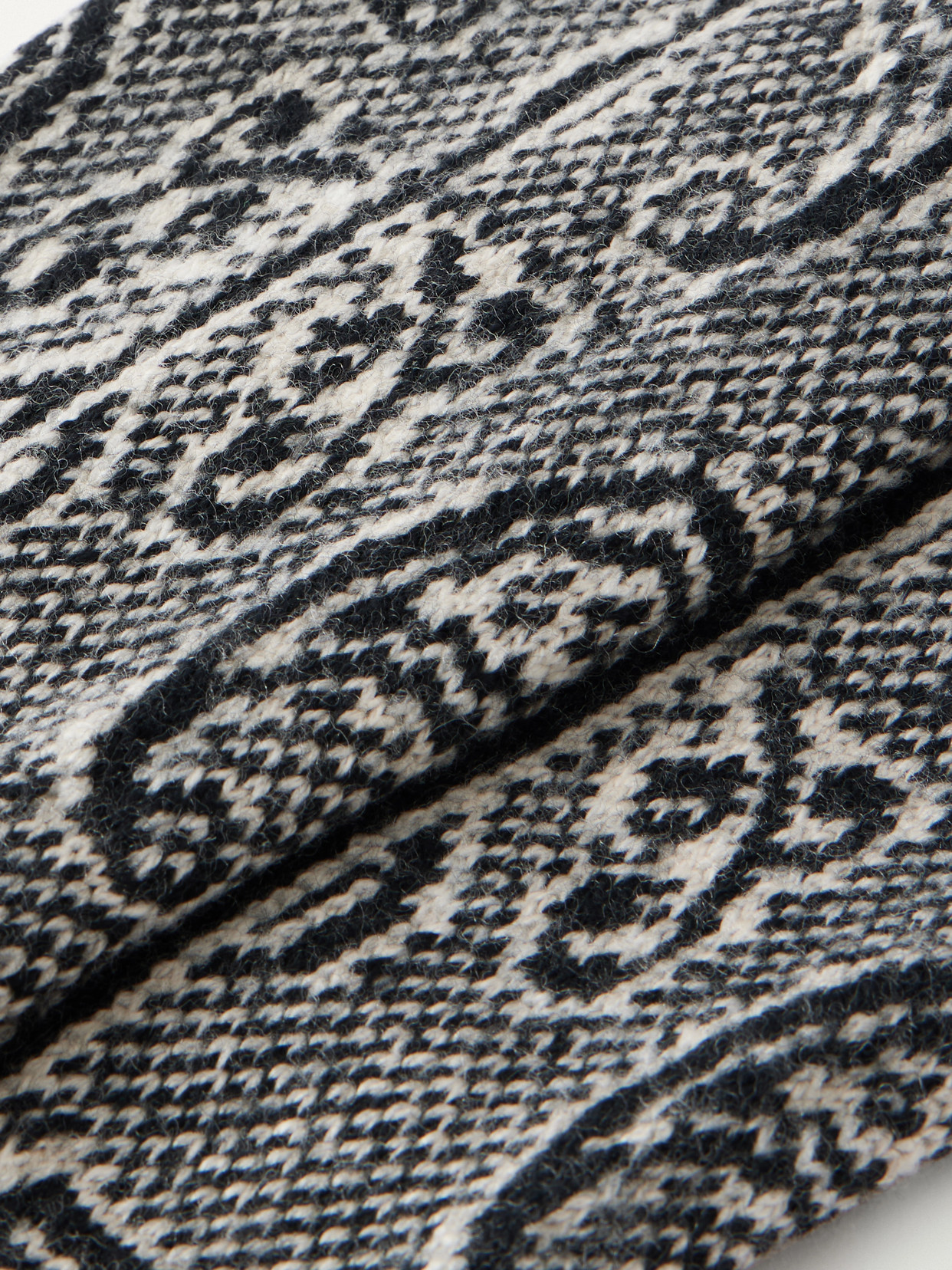 Dries Van Noten Paisley Jacquard Knit Ankle Socks In Black