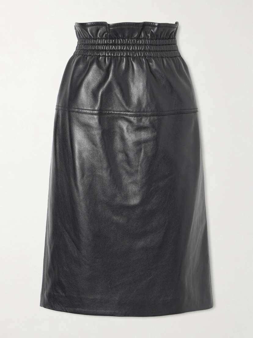Saint Laurent Leather Skirt