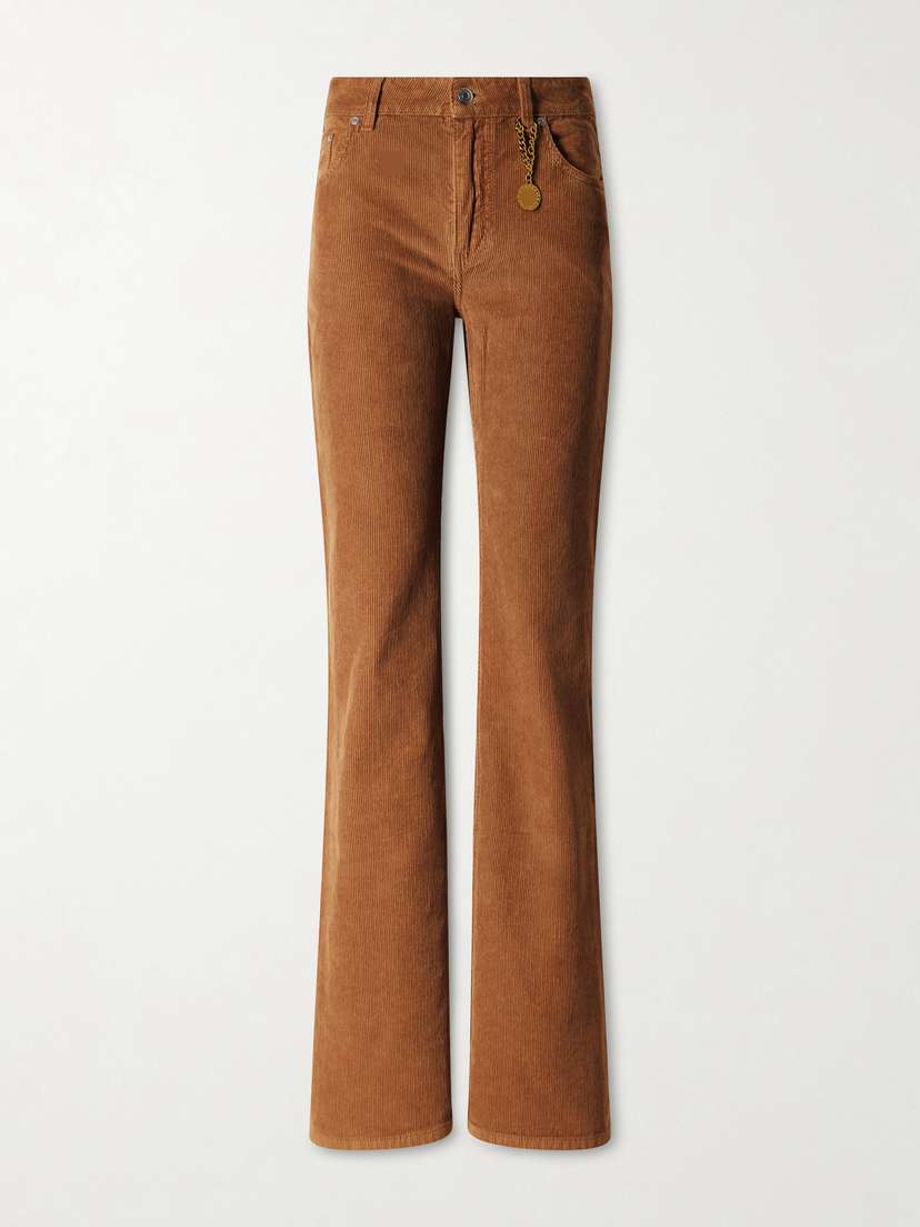 Stella McCartney Cotton-corduroy Flared Pants | Thumbnail 6 Stella McCartney Cotton-corduroy Flared Pants | Thumbnail 6