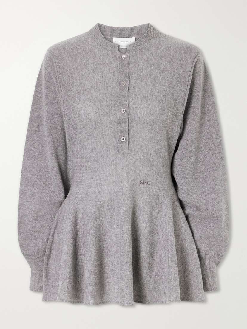 Stella McCartney Wool Peplum Sweater | Thumbnail 5 Stella McCartney Wool Peplum Sweater | Thumbnail 5