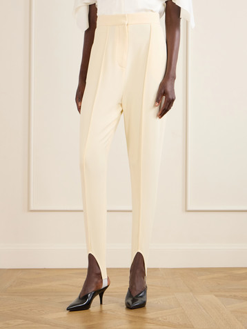 Stella McCartney High-rise jersey stirrup leggings