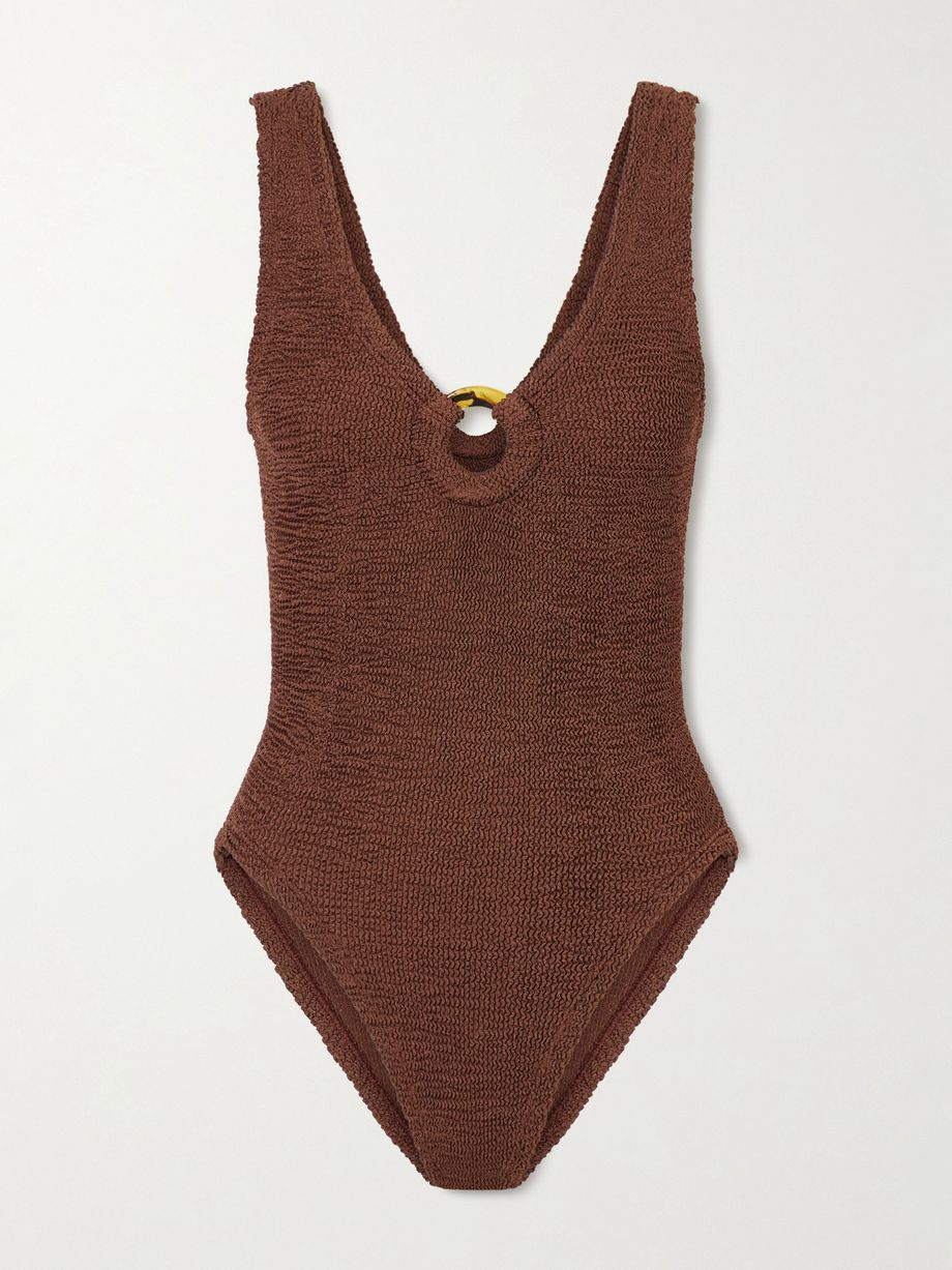 Celine embellished Original Crinkle™ swimsuit