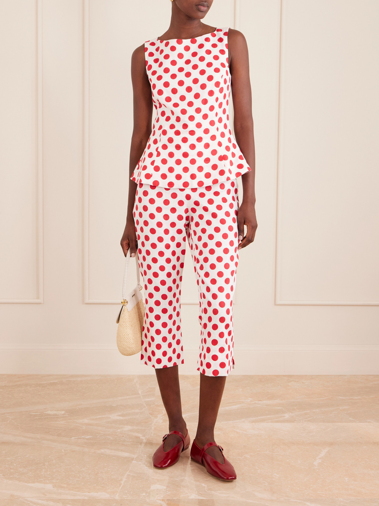 Ana Polka-Dot Top