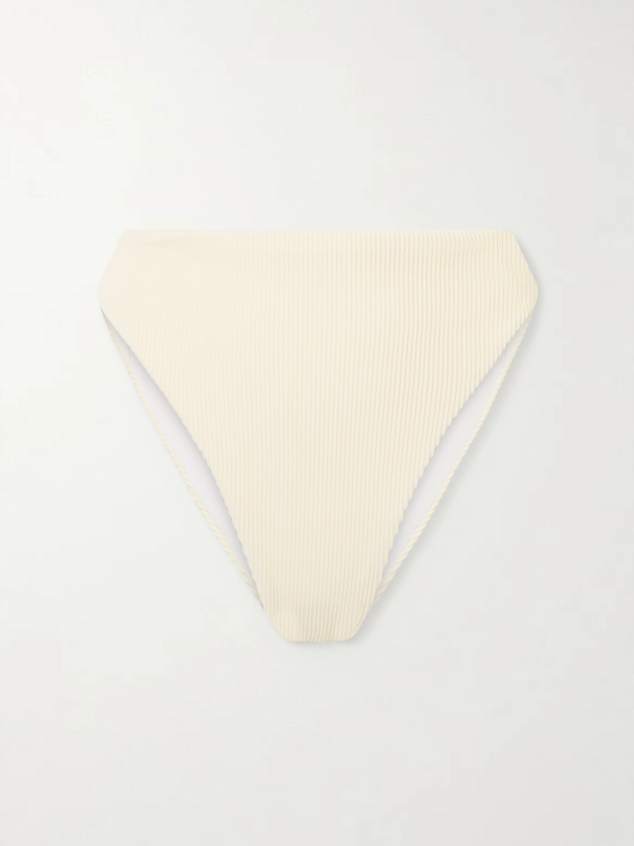Haight Mah Ribbed Bikini Briefs In White