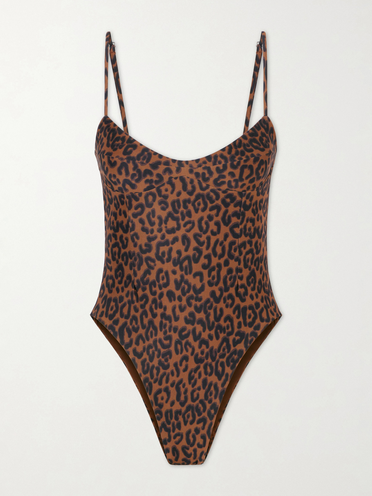 Haight Monica Leopard-print Swimsuit In Animal Print